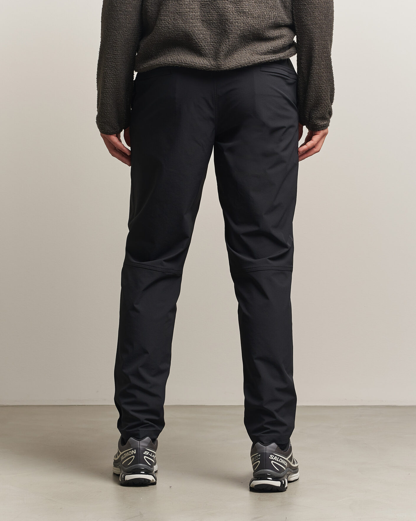 Heren | Broeken | Snow Peak | Water-Repellent Stretch Tapered Pants Black