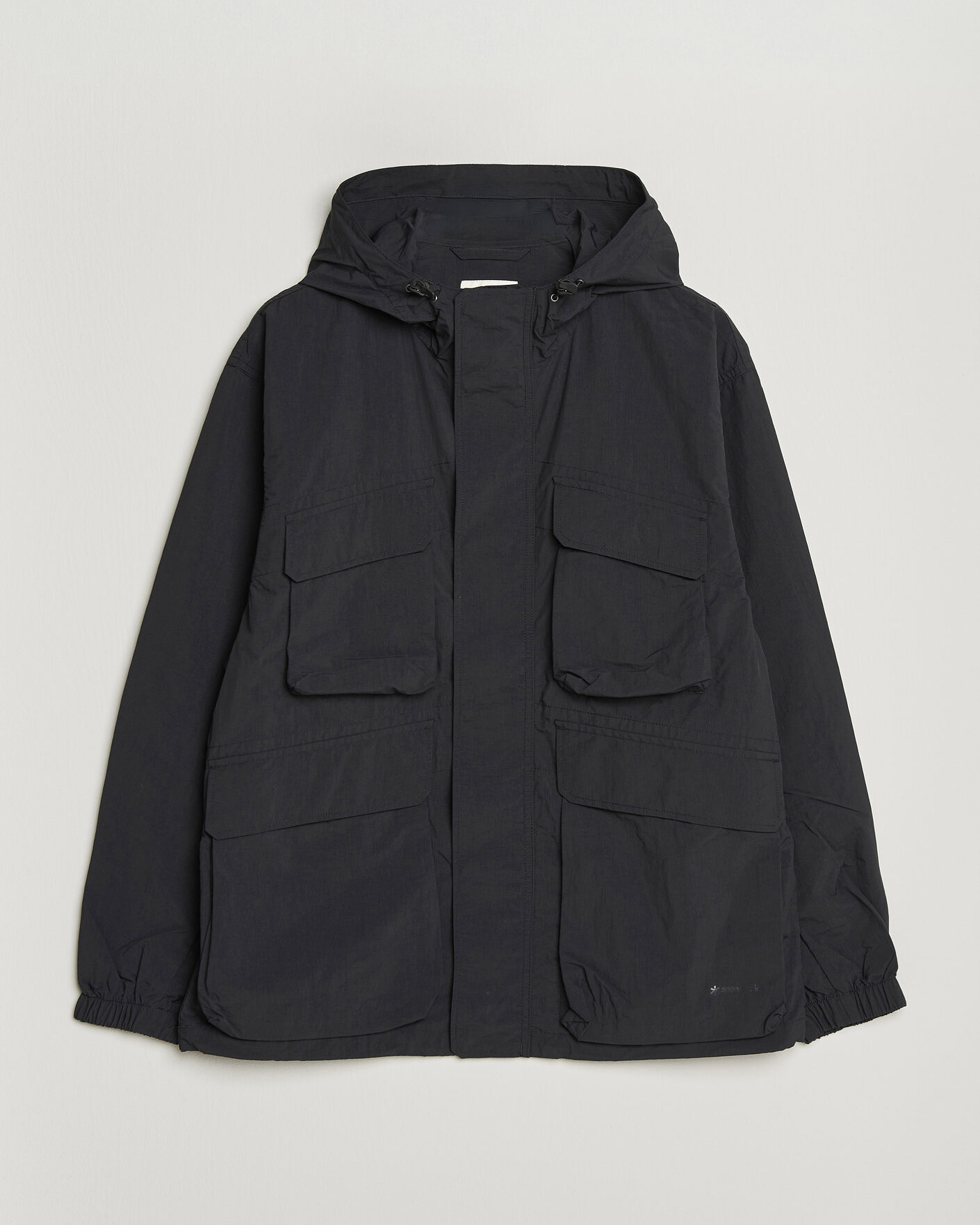 Heren | Jassen | Snow Peak | Nylon Double Rip Jacket Black