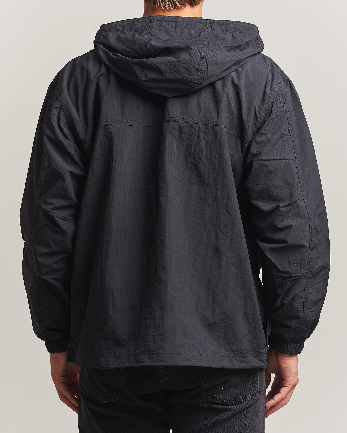 Heren | Jassen | Snow Peak | Nylon Double Rip Jacket Black