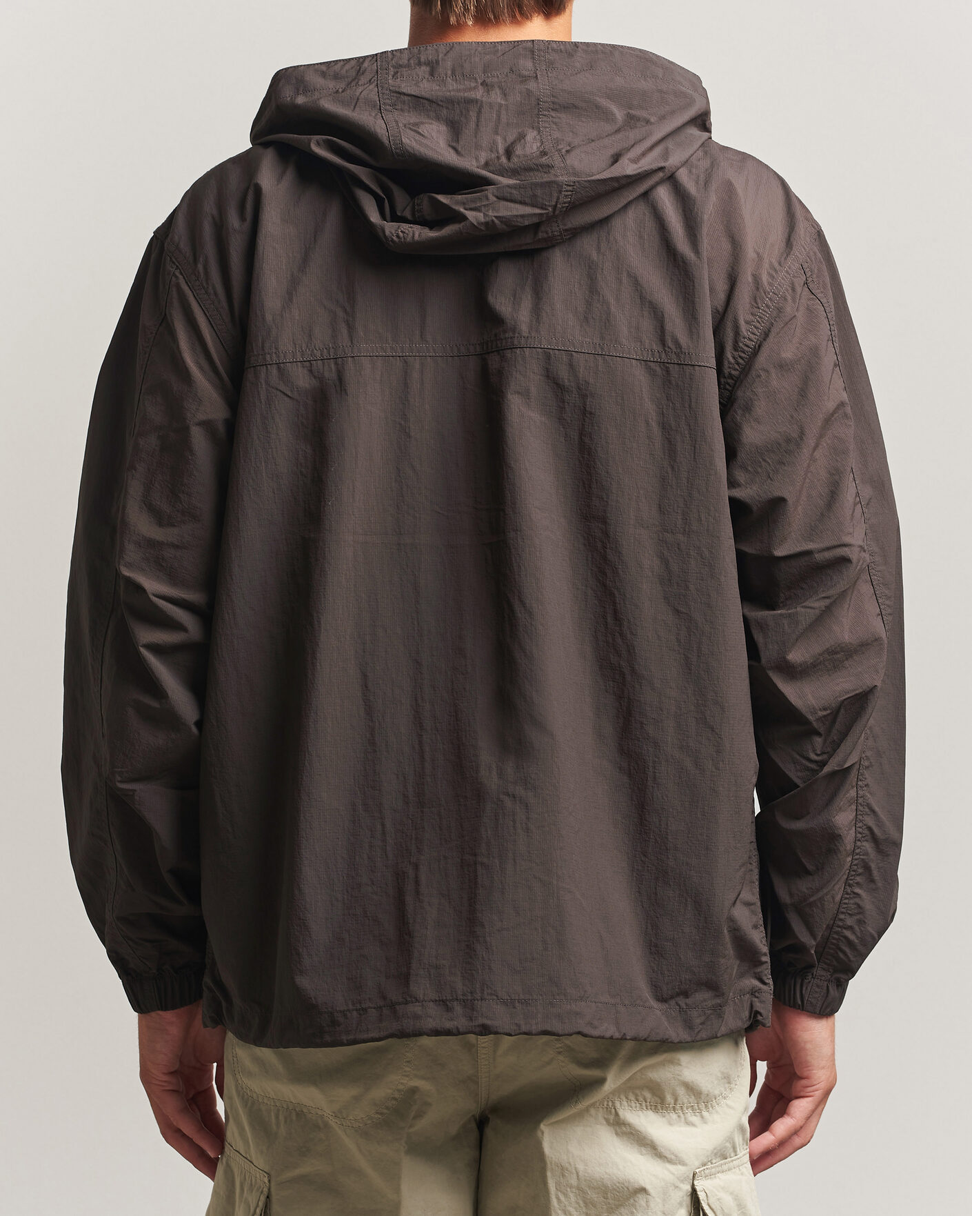 Heren | Jassen | Snow Peak | Nylon Double Rip Jacket Dark Brown