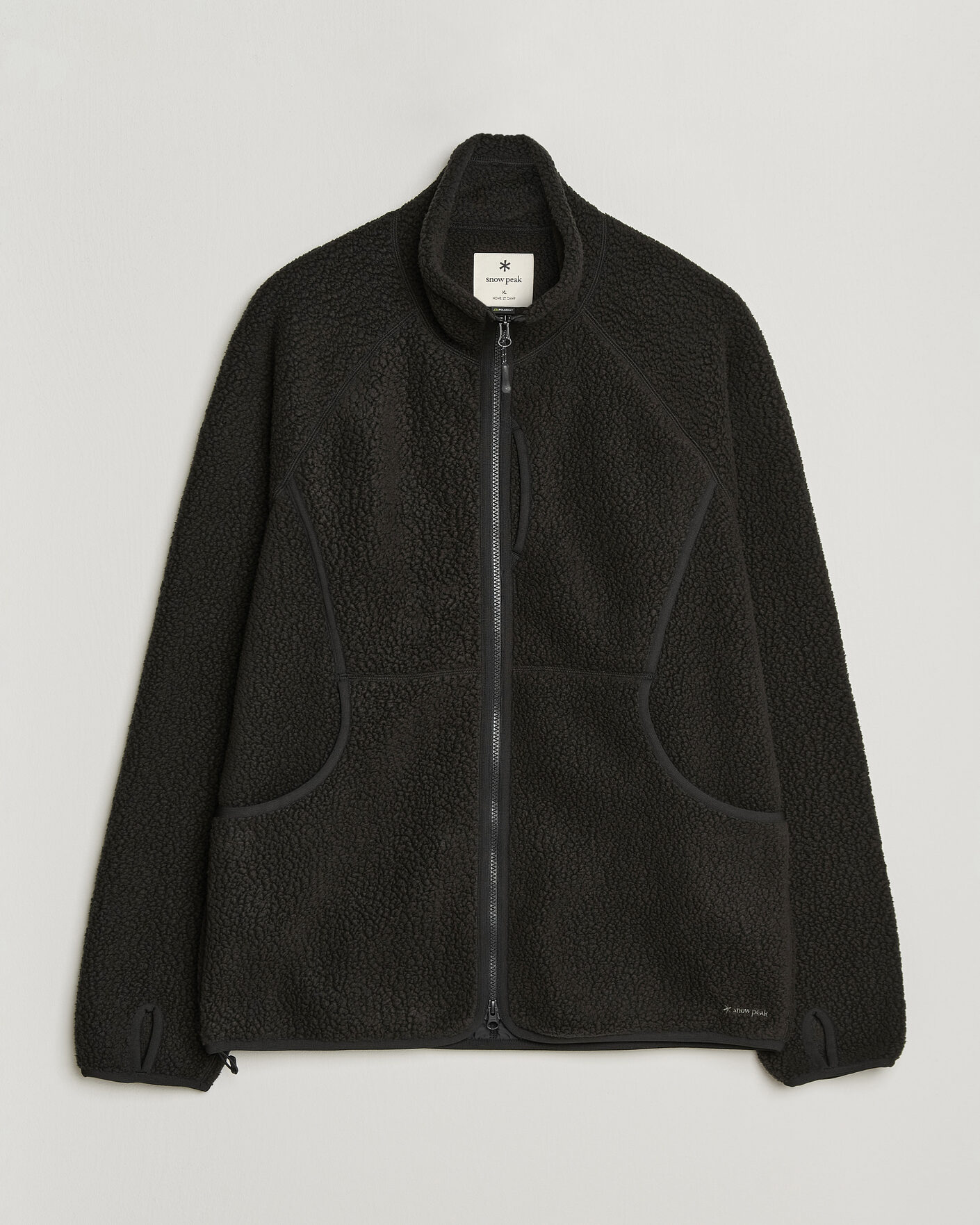Heren | Jassen | Snow Peak | Thermal Boa Fleece Jacket Black