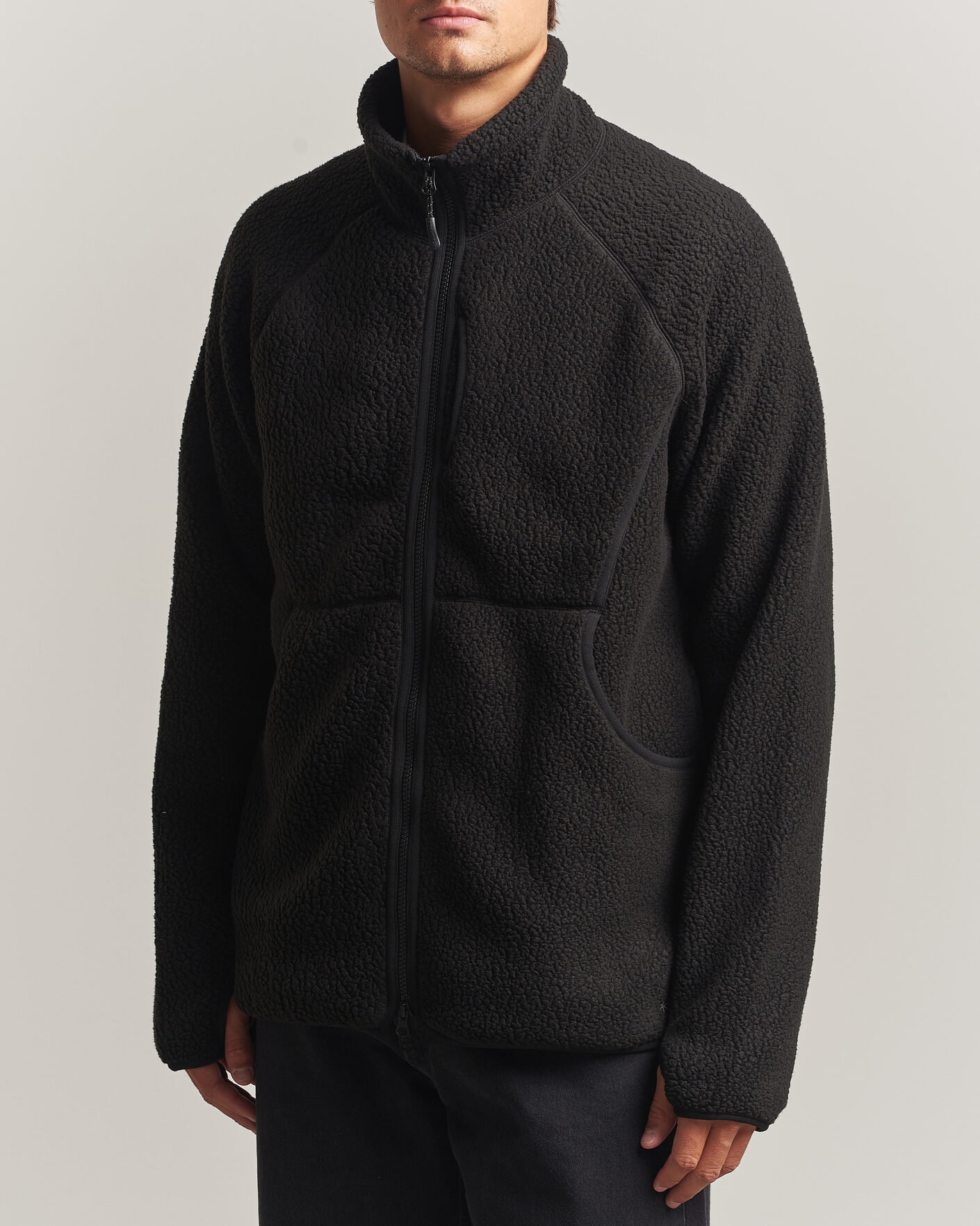 Heren | Jassen | Snow Peak | Thermal Boa Fleece Jacket Black