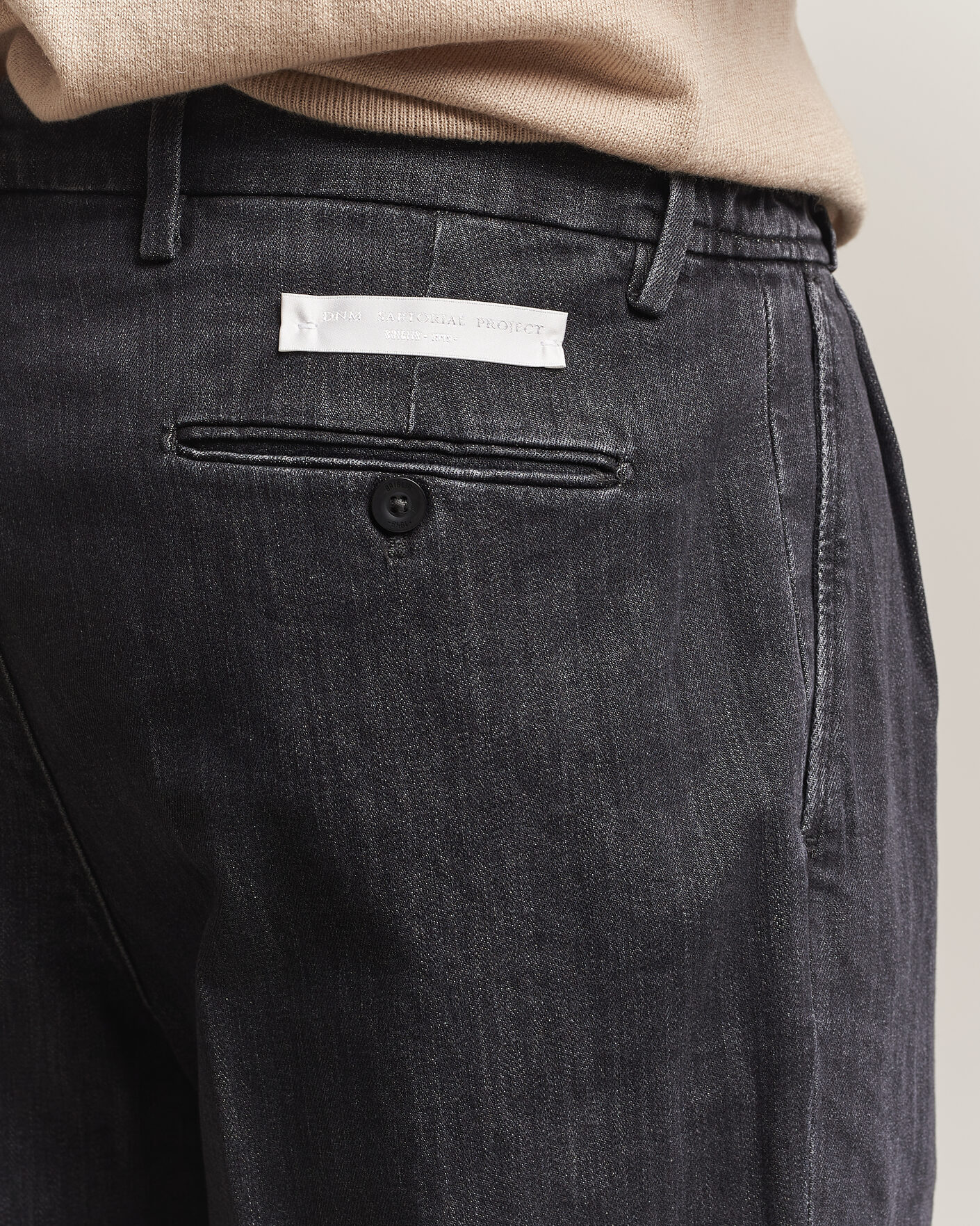 Heren | Broeken | Briglia 1949 | Portobello Loose Fit Denim Trousers Grey