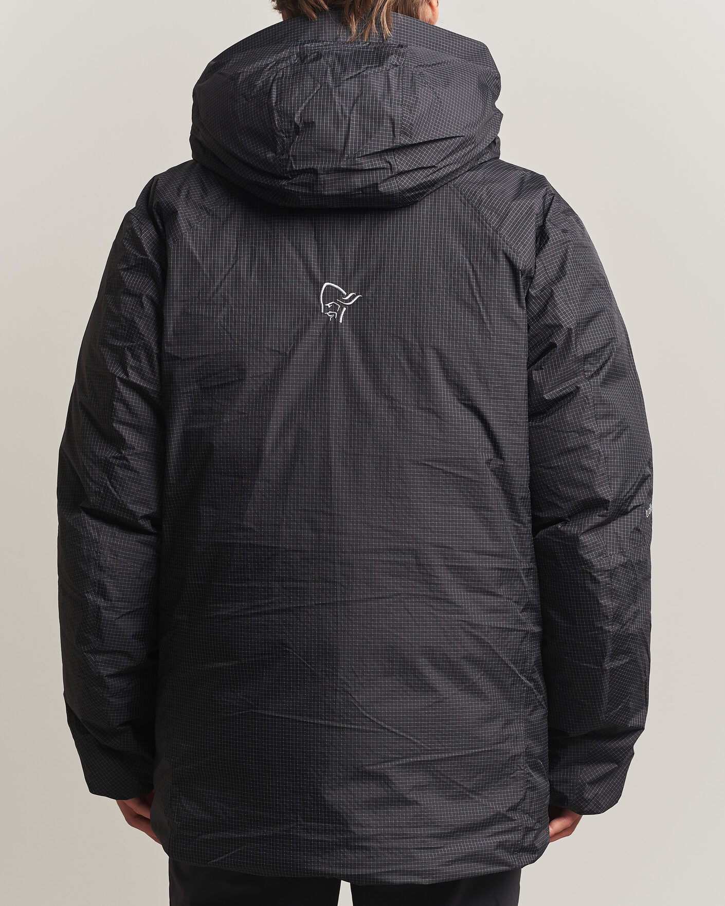 Heren | Jassen | Norrøna | Trollveggen dri2 Down 800 Zip Hood Caviar Black