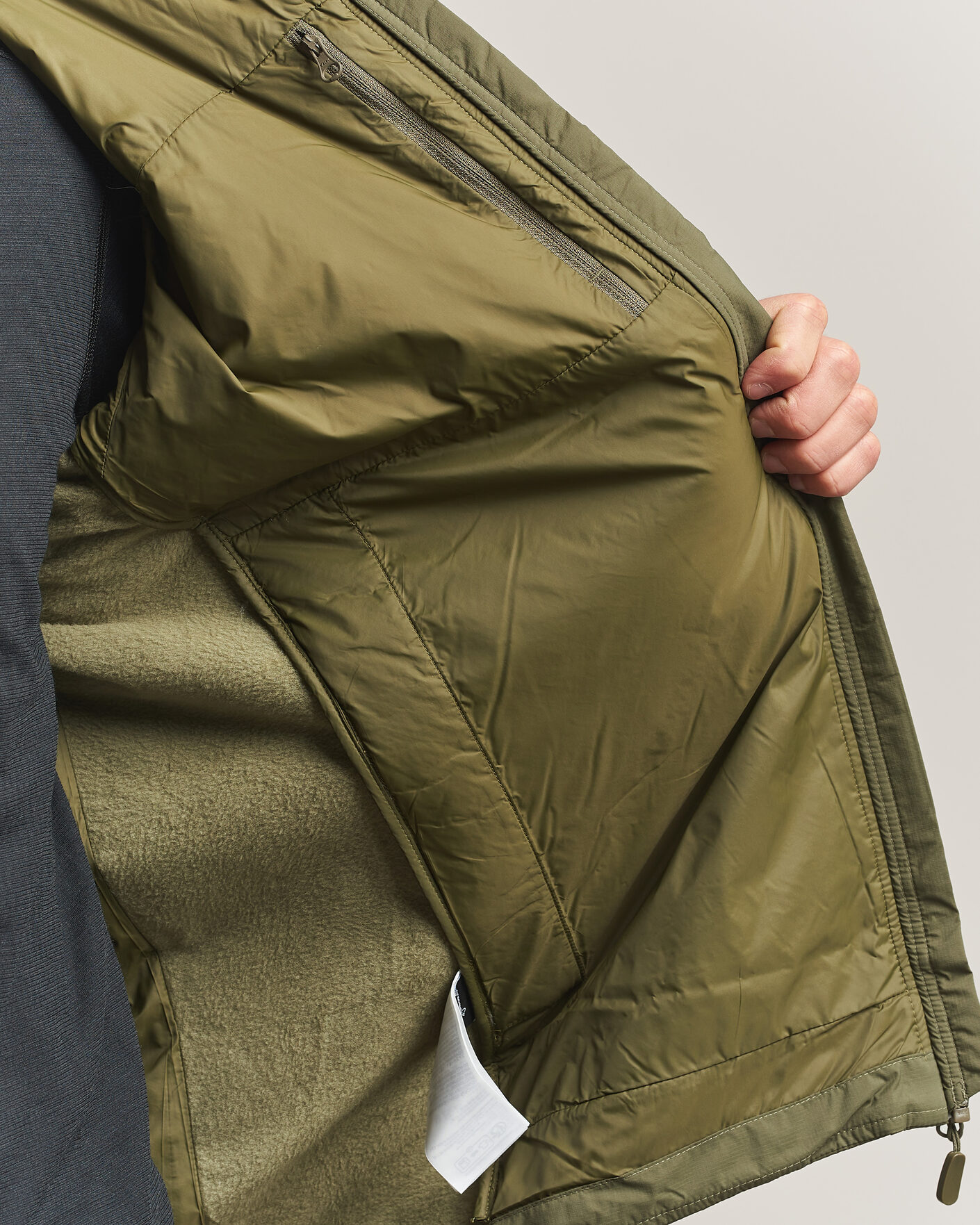 Heren | Jassen | Norrøna | Femund Thermo Zip Hood Olive Night