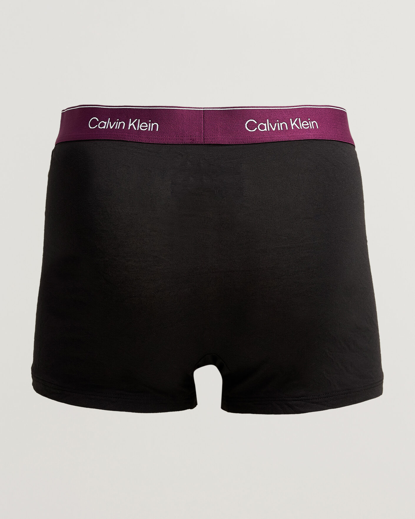 Heren | Ondergoed | Calvin Klein | 5-Pack Icon Cotton Stretch Relaxed Trunk Black