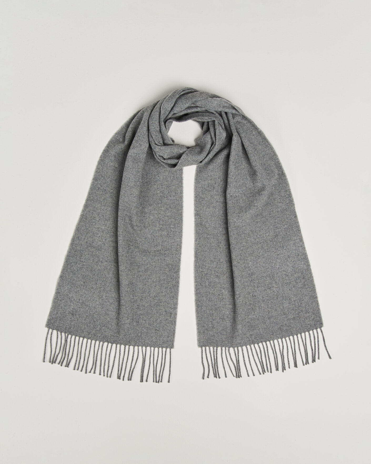 Heren | Sjaals | Gant | Wool Scarf Mid Grey