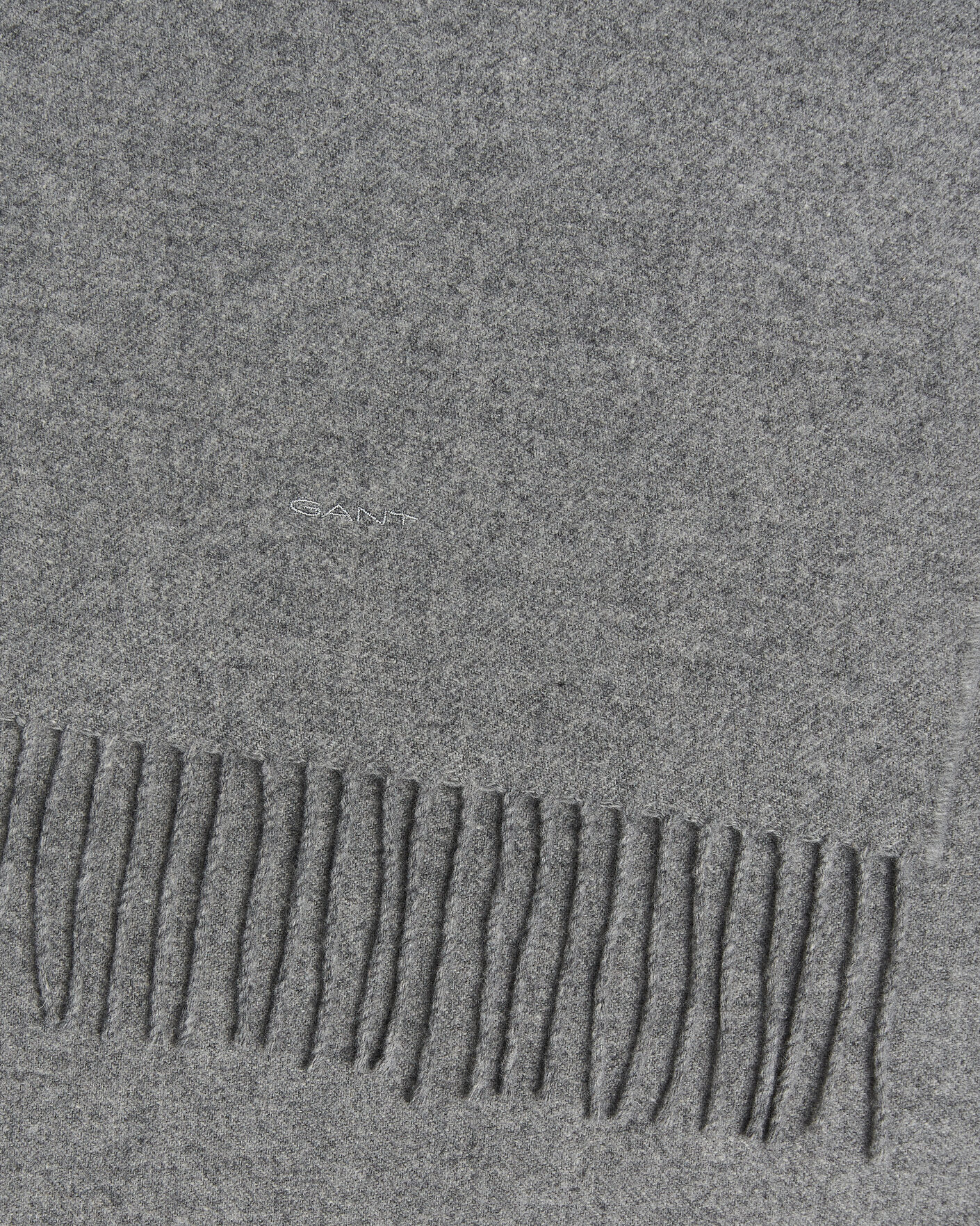 Heren | Sjaals | Gant | Wool Scarf Mid Grey