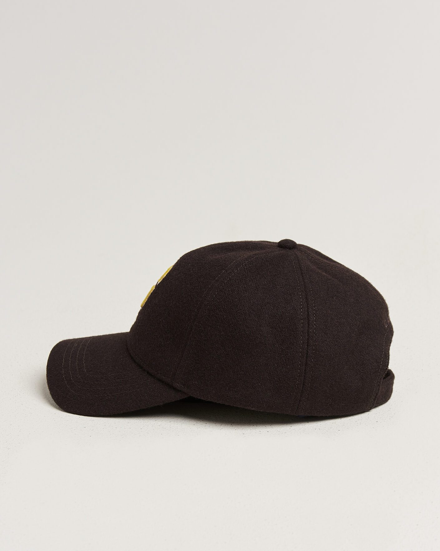 Heren | Hoeden en petten | Gant | G Badge Wool Melton Cap Charred Wood Brown