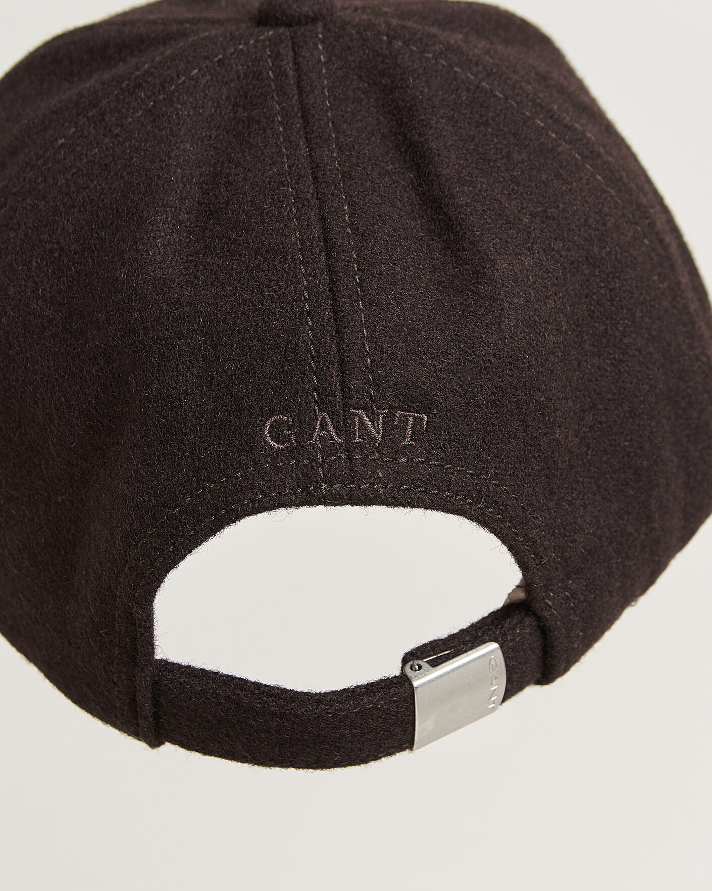 Heren | Hoeden en petten | Gant | G Badge Wool Melton Cap Charred Wood Brown