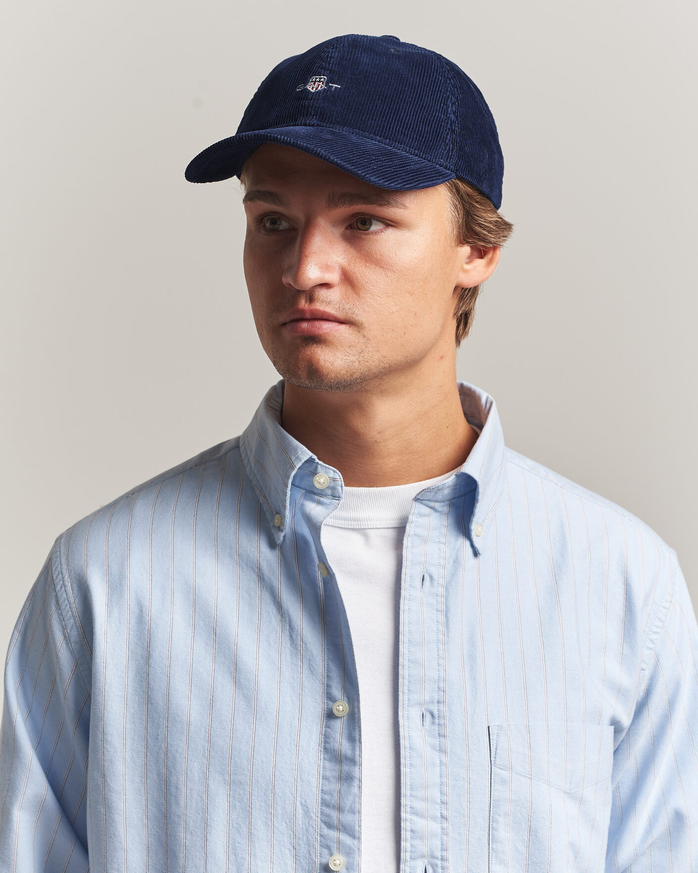 Heren | Hoeden en petten | Gant | Corduroy Cap Marine
