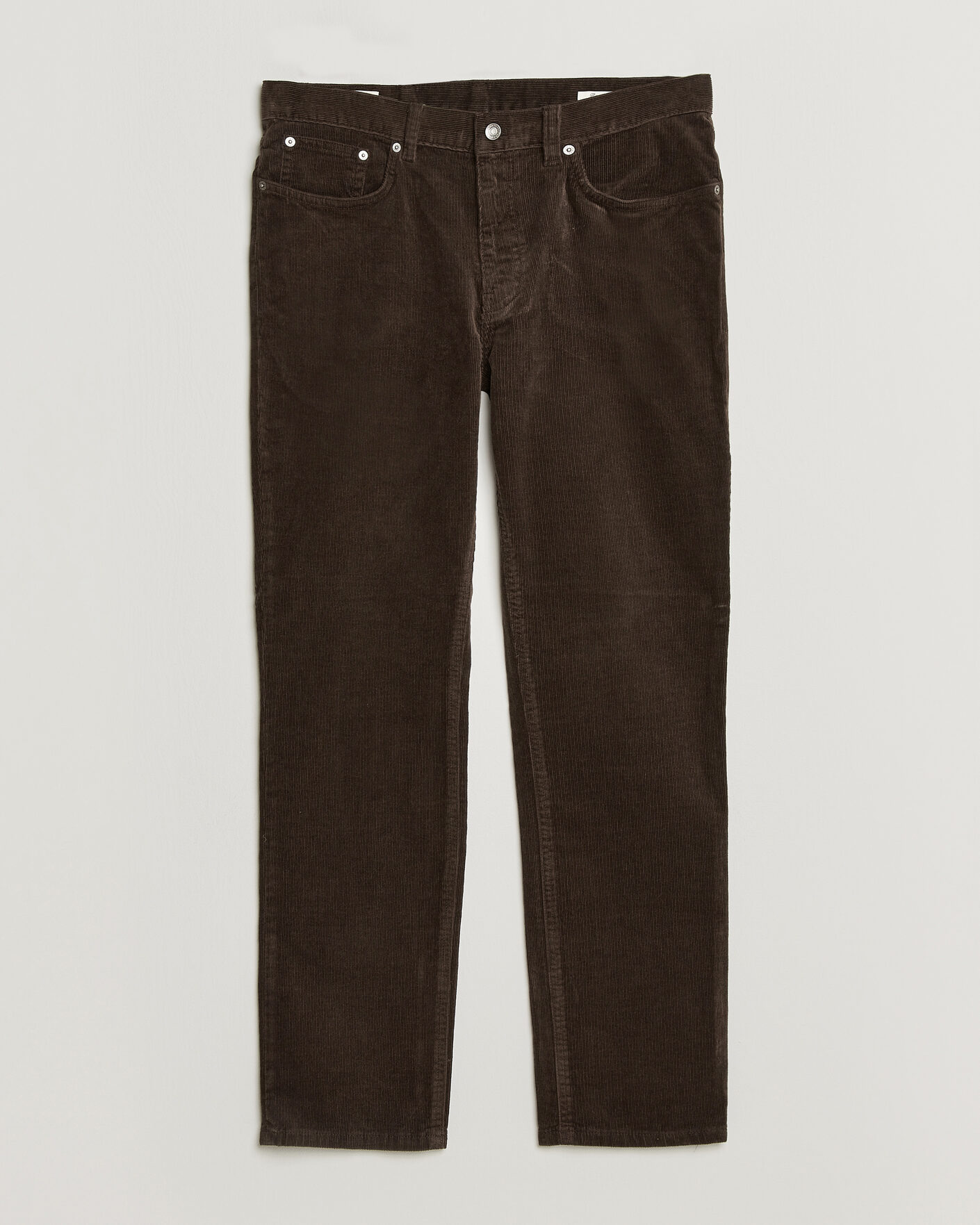 Heren | Broeken | Gant | Regular Fit Corduroy 5-Pocket Pants Black Brown