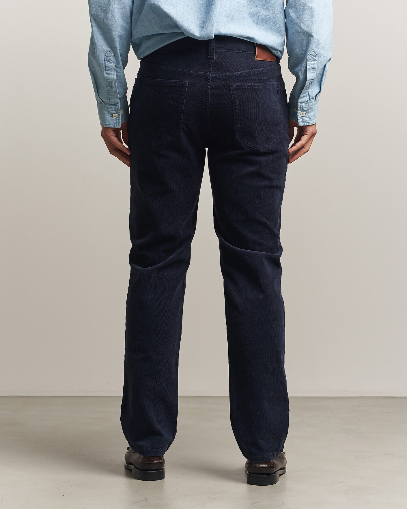 Heren | Broeken | Gant | Regular Fit Corduroy 5-Pocket Pants Evening Blue