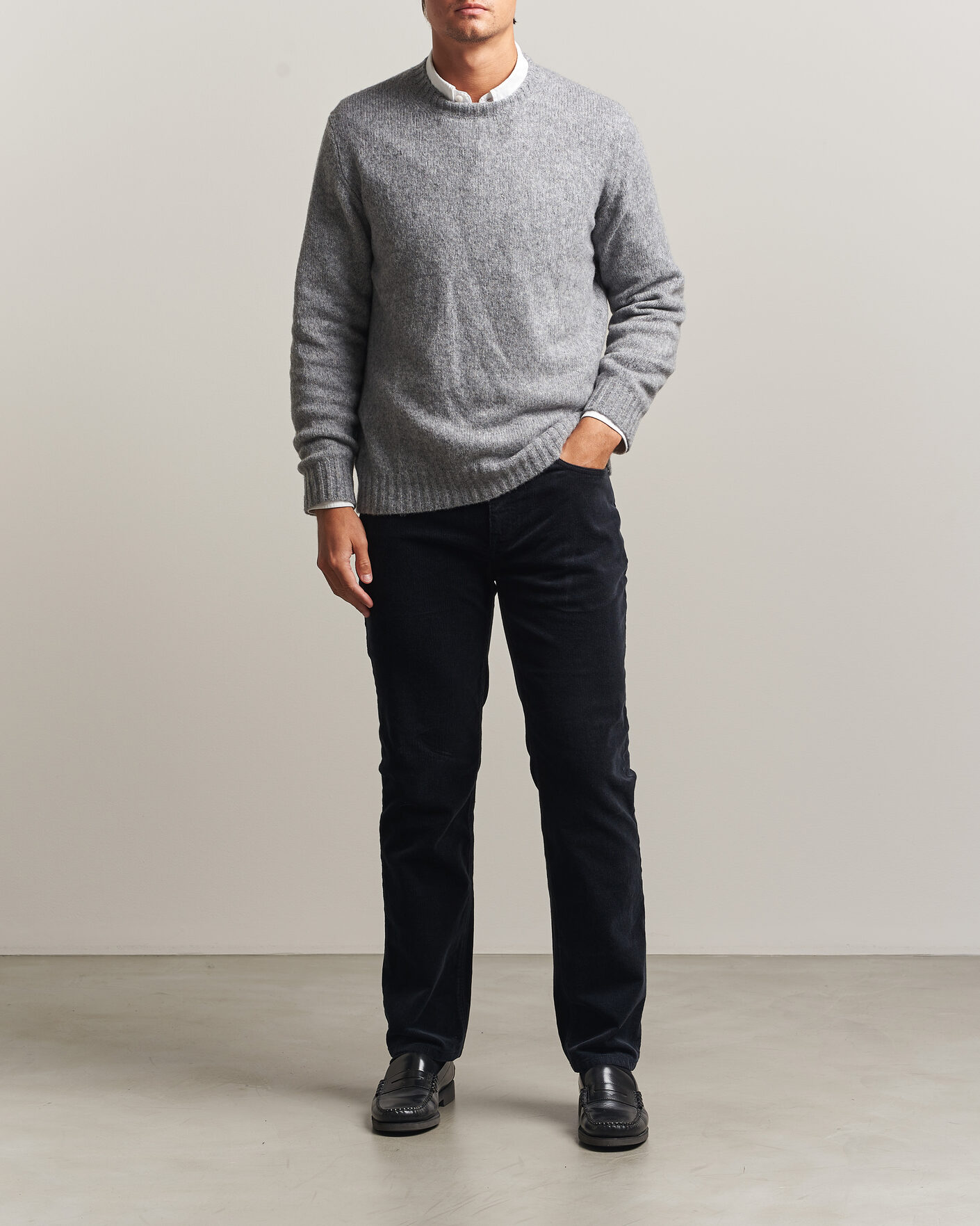 Heren | Broeken | Gant | Regular Fit Corduroy 5-Pocket Pants Black