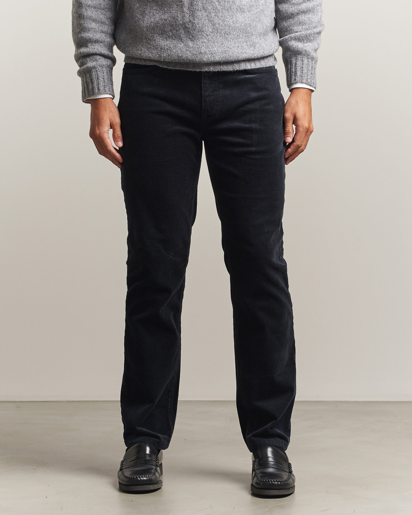 Heren | Broeken | Gant | Regular Fit Corduroy 5-Pocket Pants Black