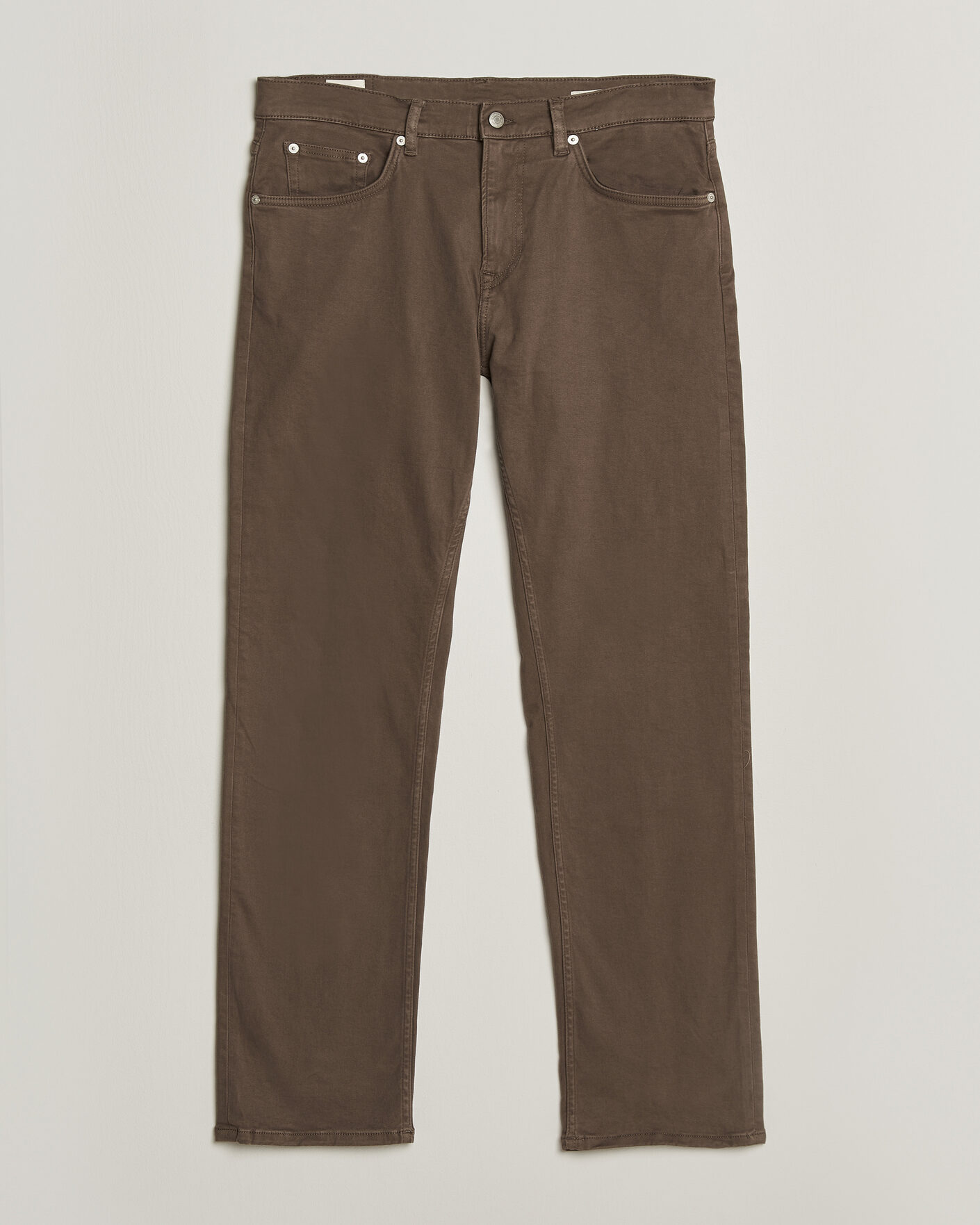 Heren | Broeken | Gant | Regular Fit Moleskin 5-Pocket Pants Faded Taupe