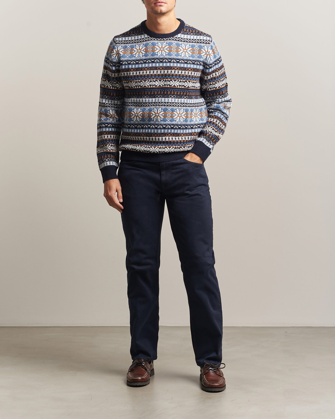 Heren | Broeken | Gant | Regular Fit Moleskin 5-Pocket Pants Evening Blue