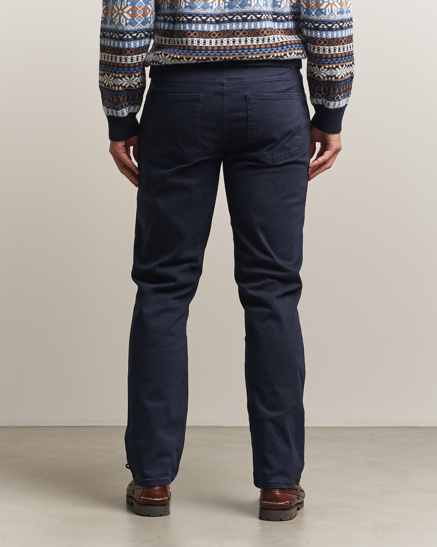 Heren | Broeken | Gant | Regular Fit Moleskin 5-Pocket Pants Evening Blue