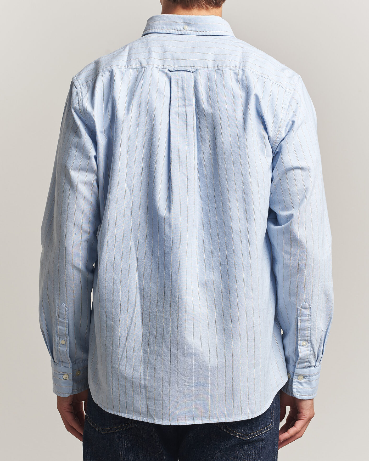 Heren | Overhemden | Gant | Regular Fit Archive Oxford Striped Shirt Clear Sky
