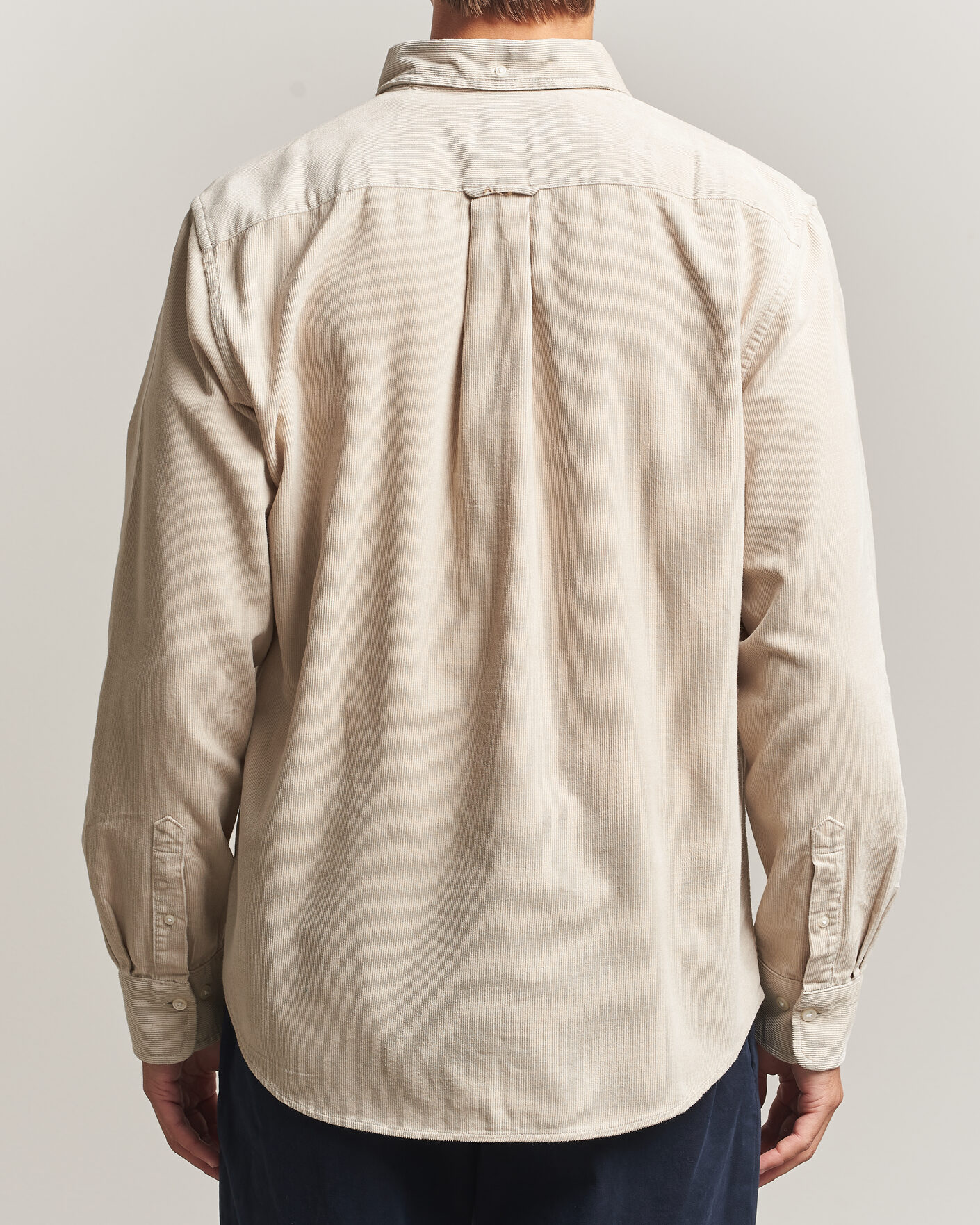 Heren | Overhemden | Gant | Regular Fit Corduroy Shirt Clay Beige