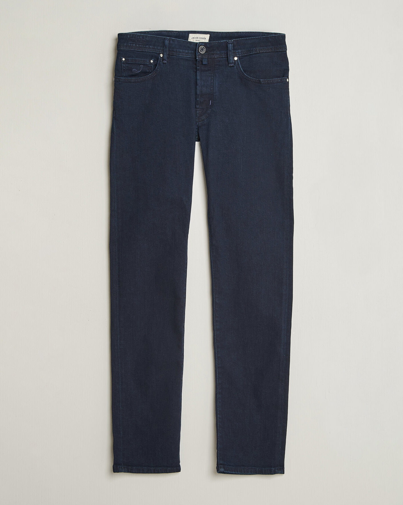 Heren | Jeans | Jacob Cohën | Bard Slim Fit Stretch Jeans Overdyed Blue