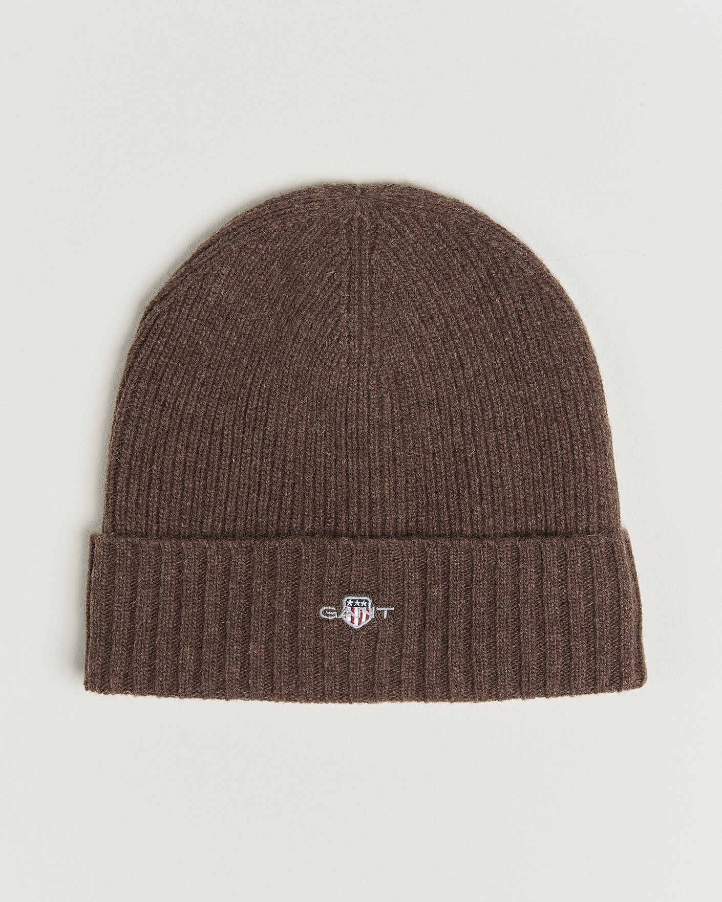 Heren | Mutsen | Gant | Wool Beanie Shadow Brown