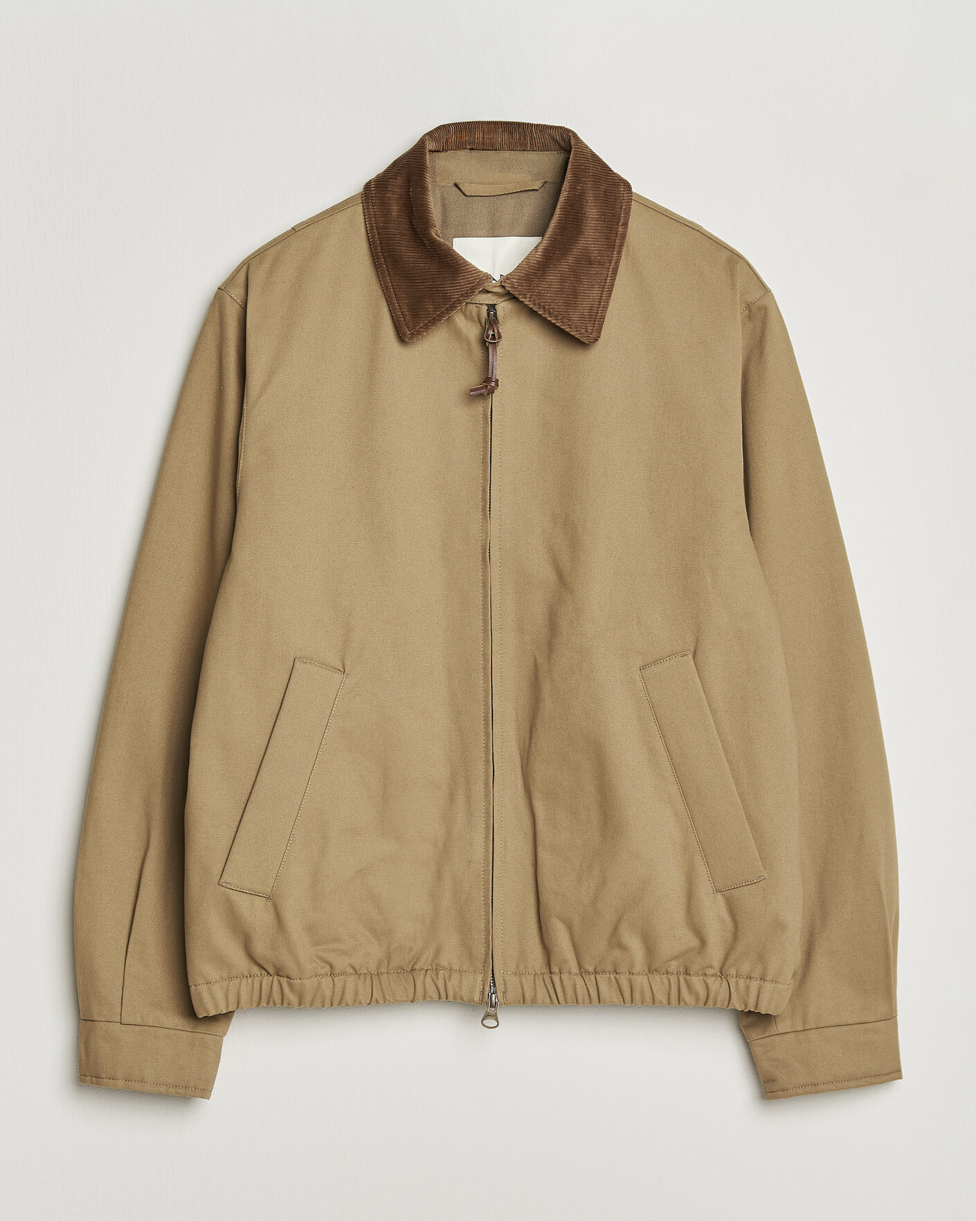 Heren | Jassen | Gant | Moleskin Harrington Jacket Light Taupe
