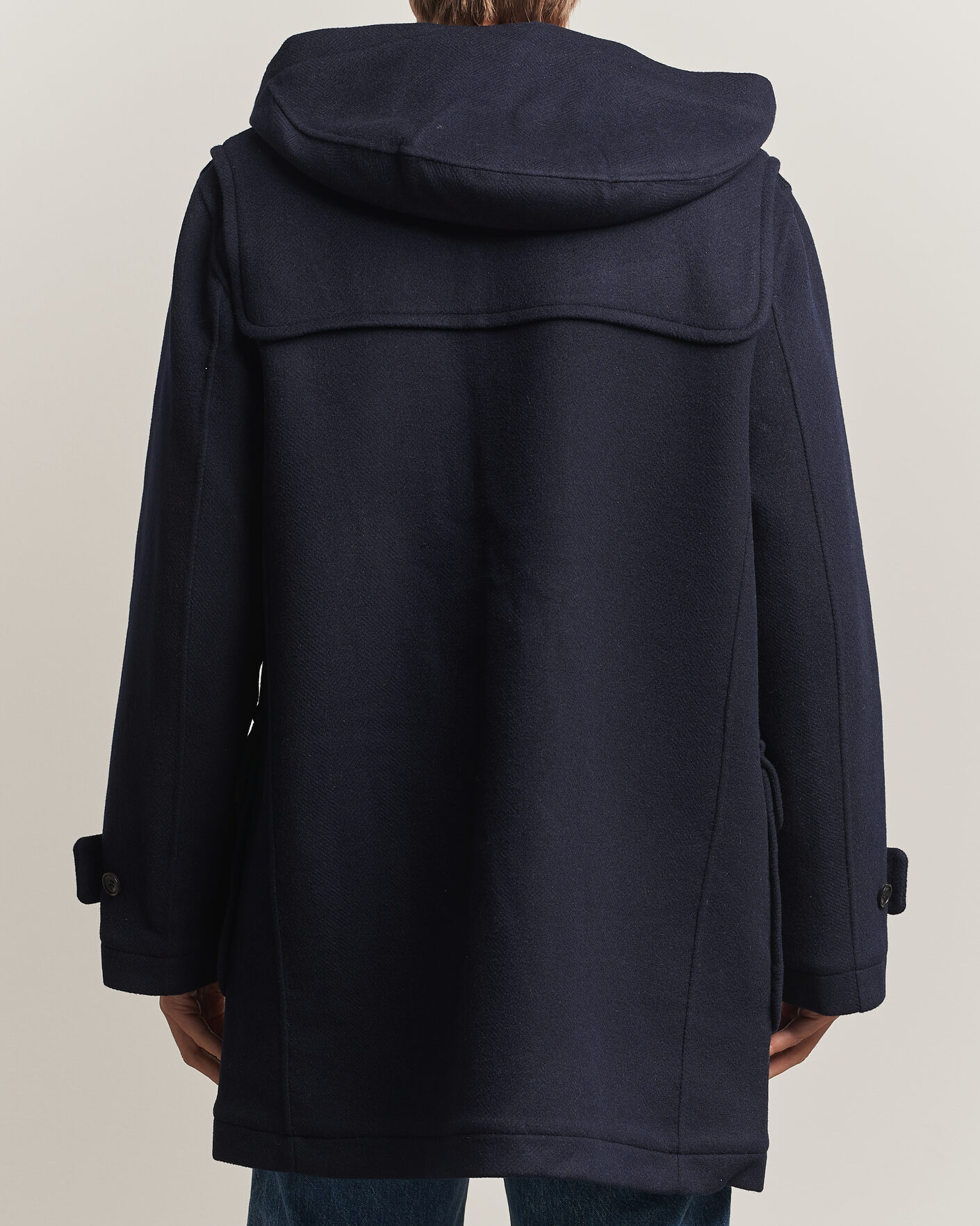 Heren | Jassen | Gant | Classic Wool Duffle Coat Evening Blue