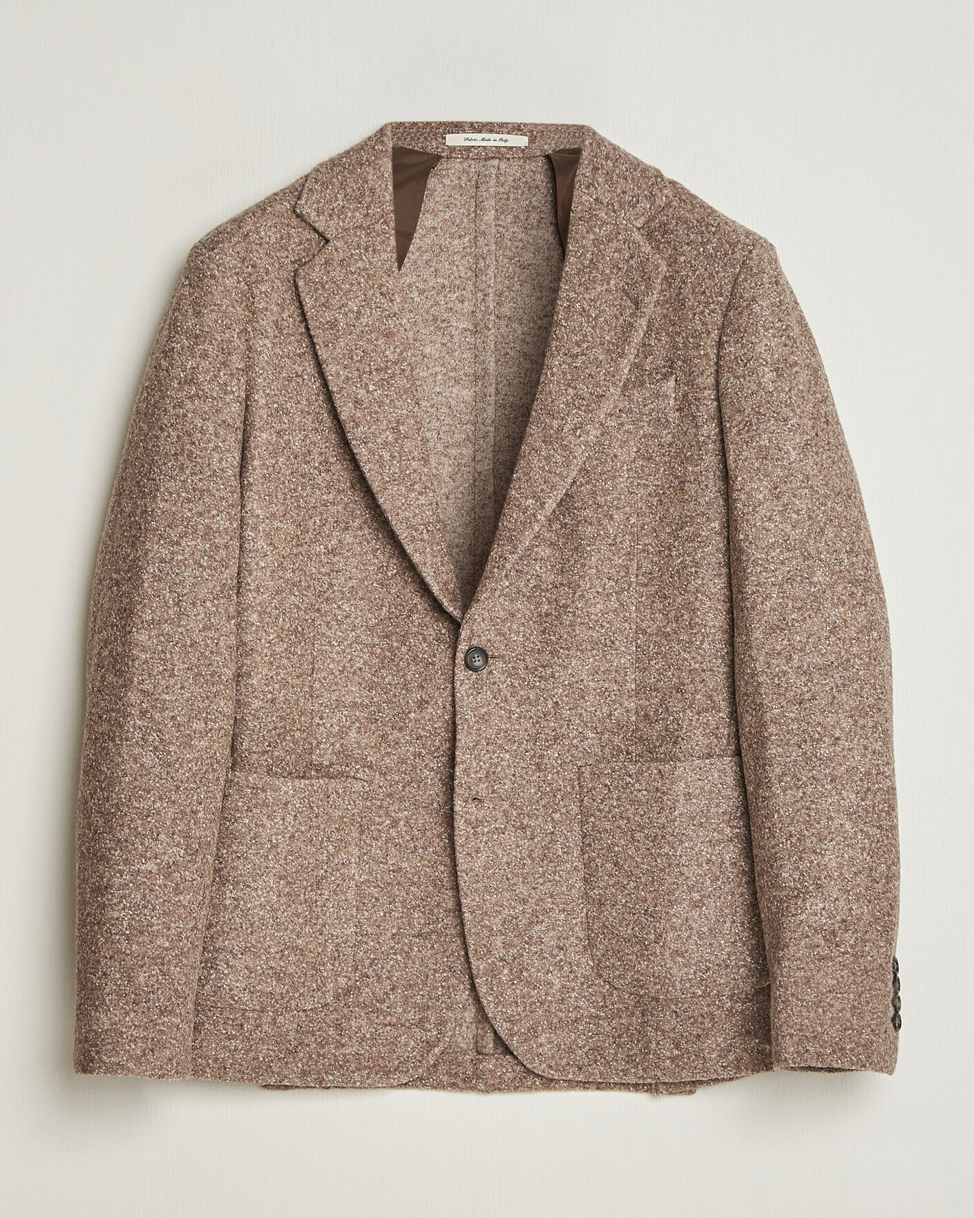 Heren | Blazers | Gant | Wool/Silk Jersey Blazer Clay Beige