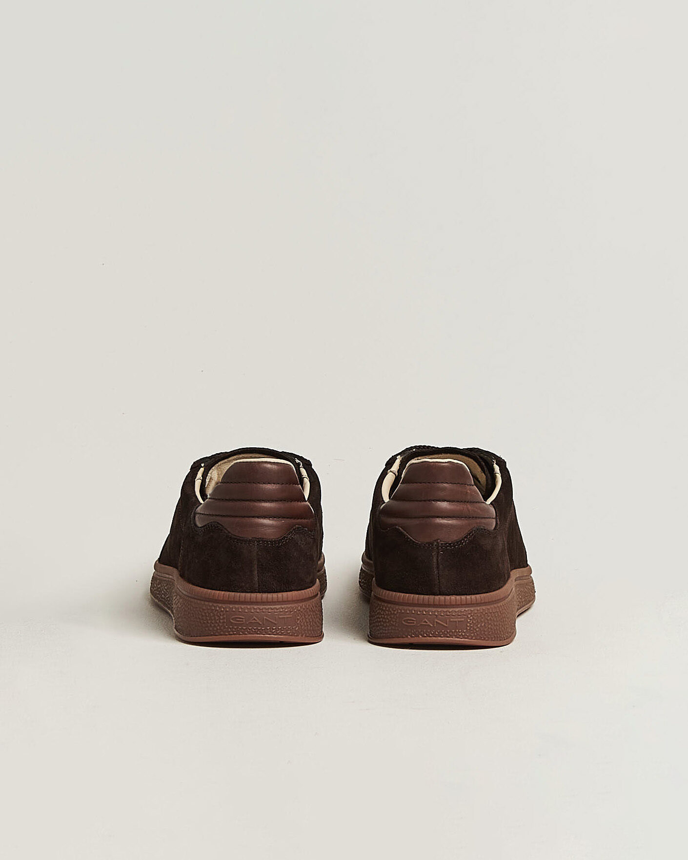 Heren | Sneakers | Gant | Cuzmo Suede Sneaker Dark Brown