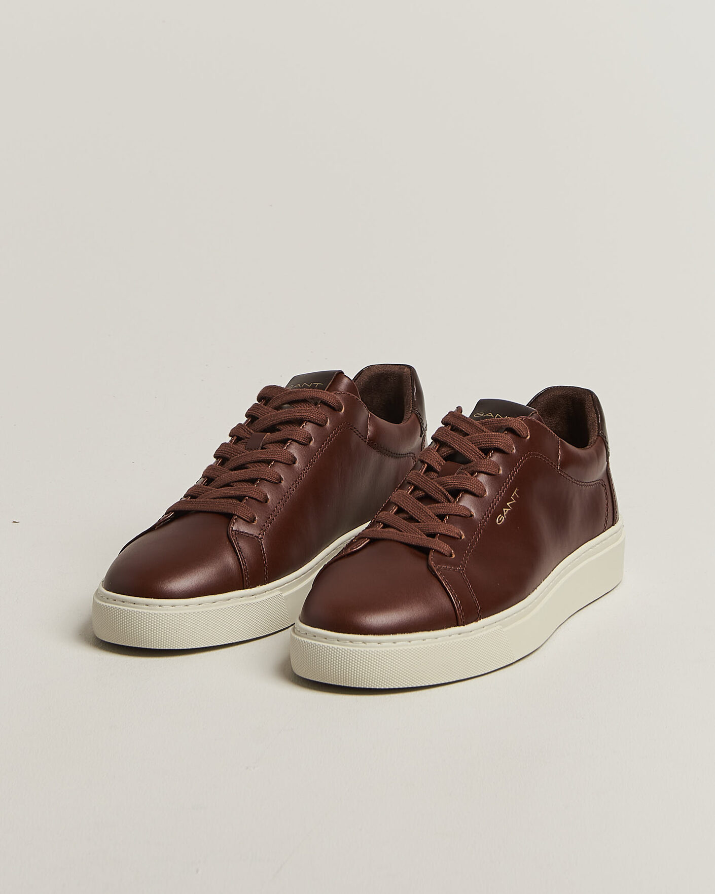 Heren | Sneakers | Gant | Mc Julien Leather Sneaker Cognac