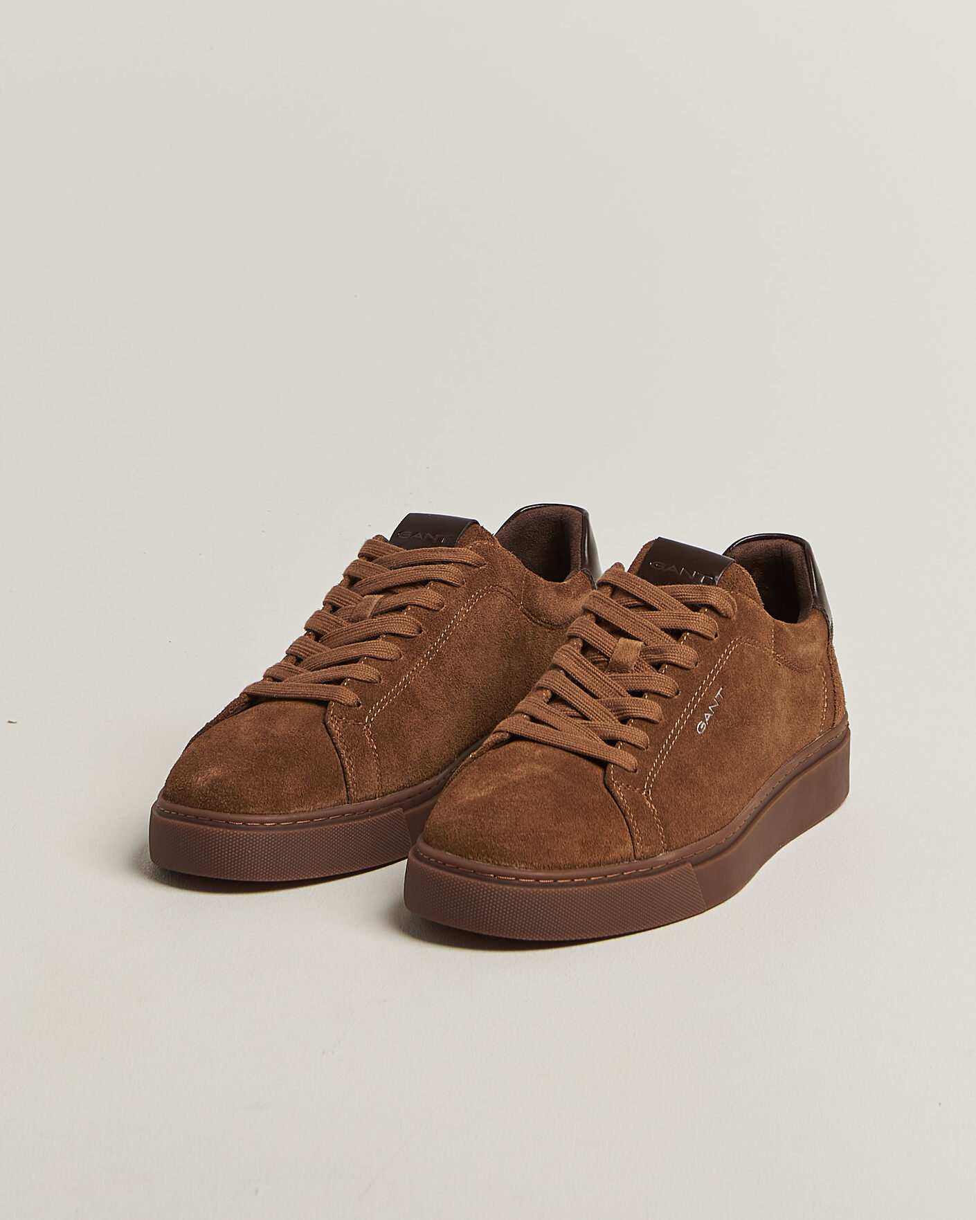 Heren | Sneakers | Gant | Mc Julien Suede Sneaker Chestnut