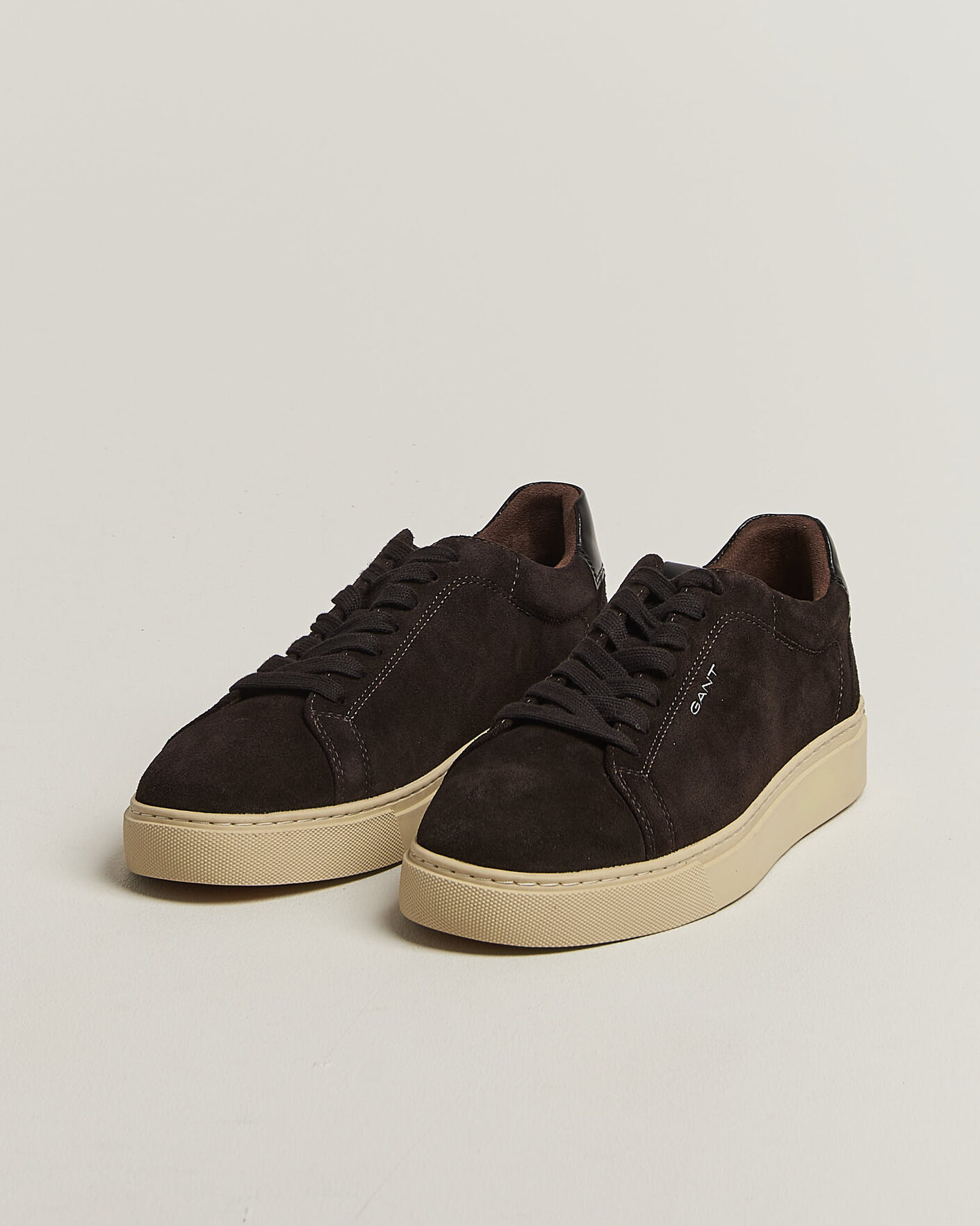 Heren | Sneakers | Gant | Mc Julien Suede Sneaker Dark Brown