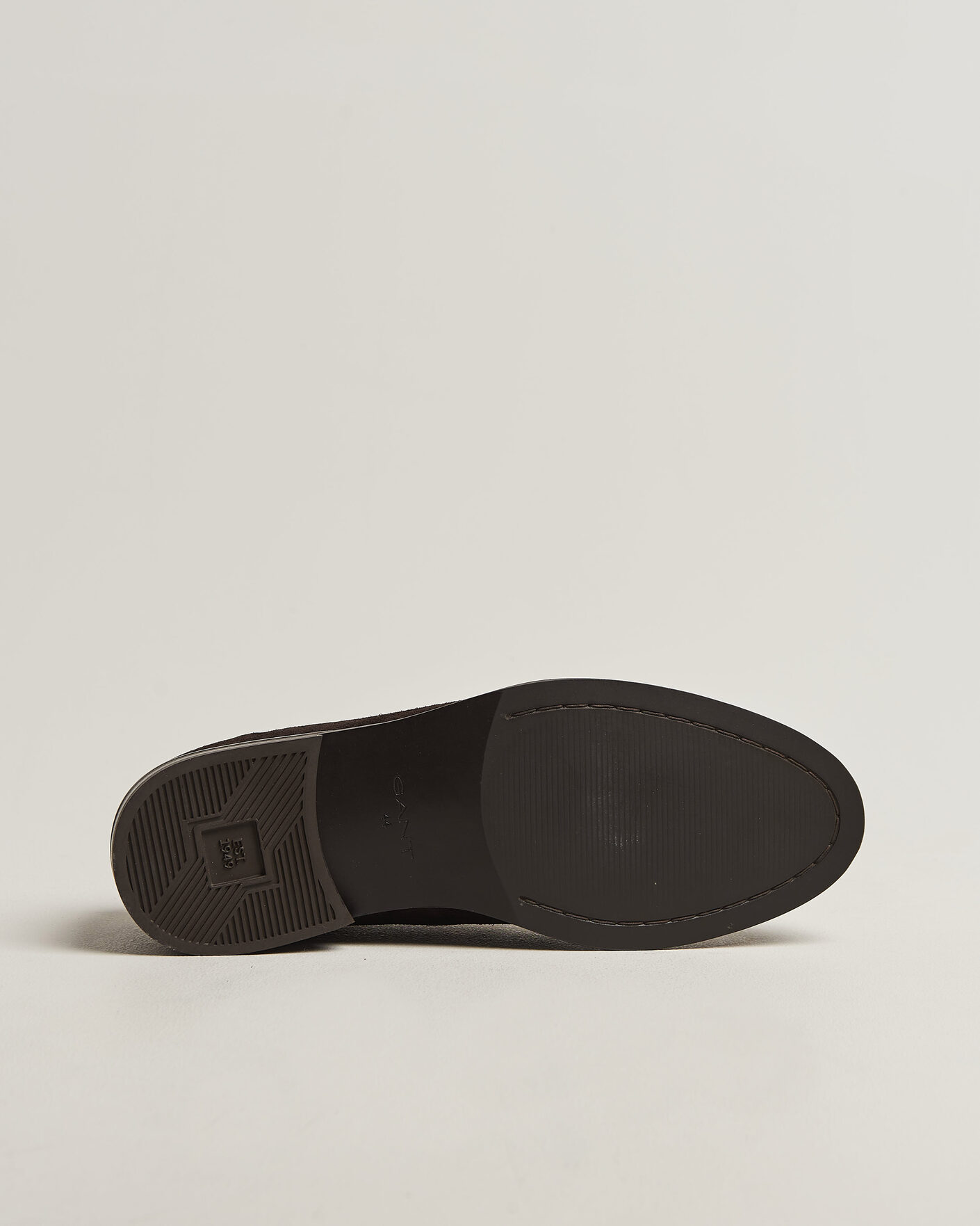 Heren | Brogues | Gant | Bidford Suede Brogues Dark Brown