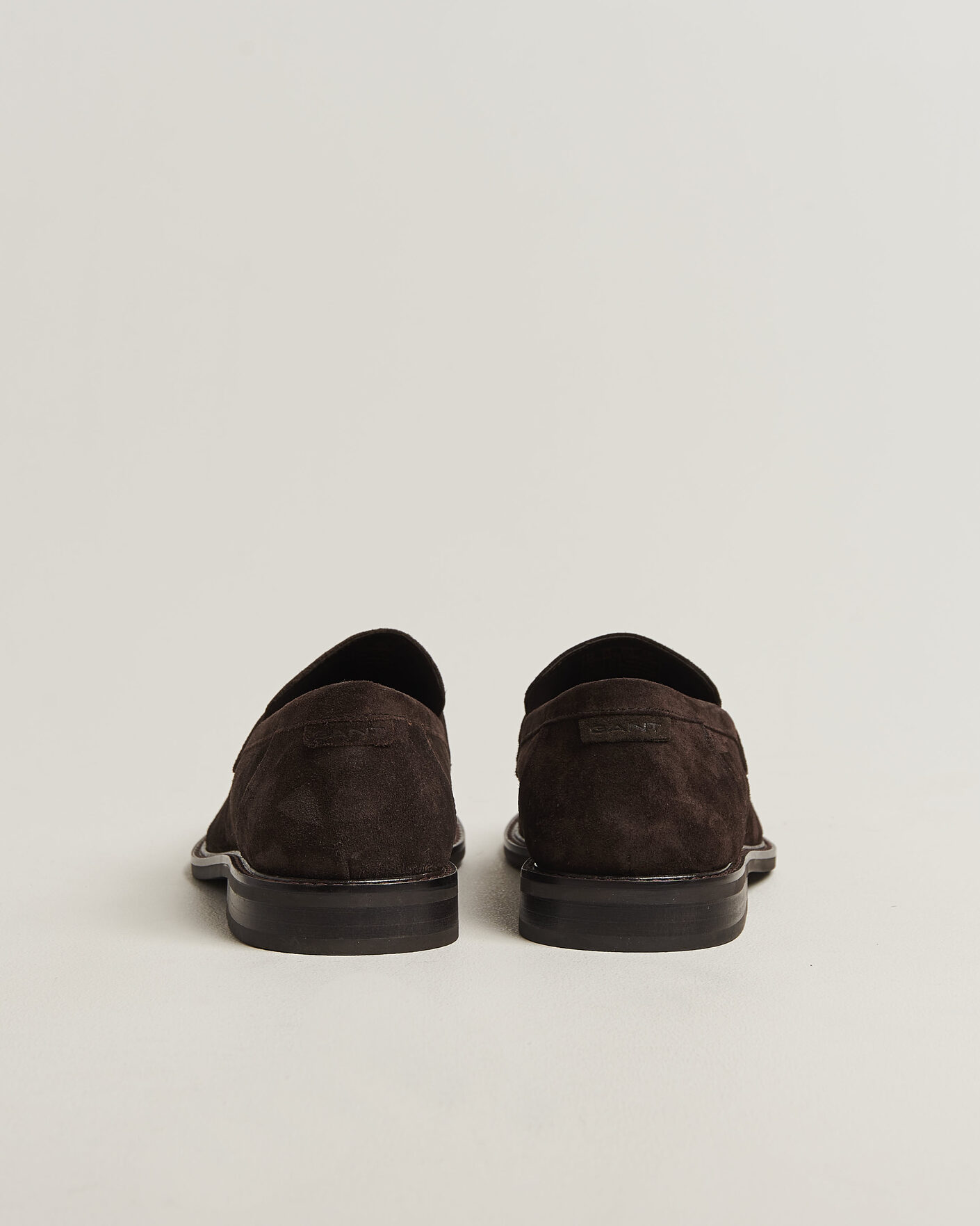 Heren | Instappers | Gant | Lozham Suede Loafer Dark Brown