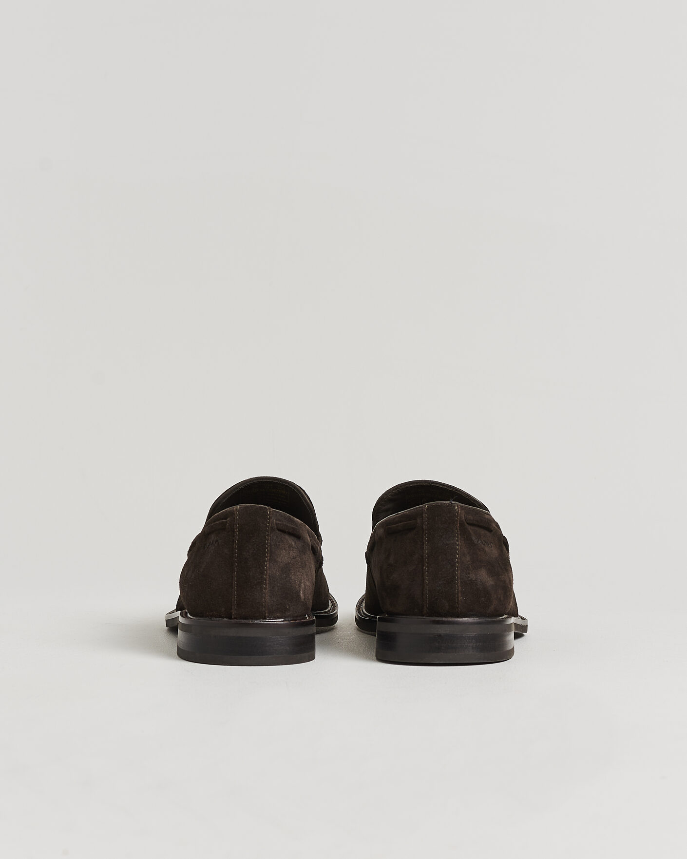 Heren | Instappers | Gant | Lozham Suede Tassle Loafer Dark Brown
