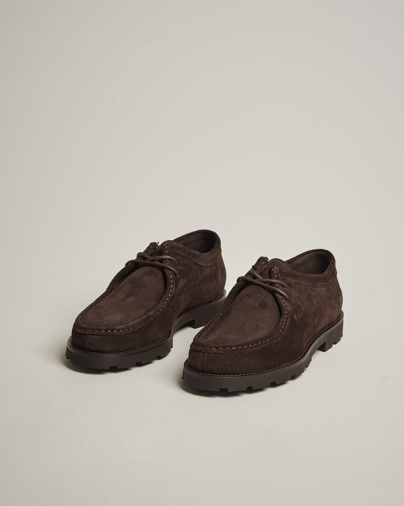 Heren | Derby schoenen | Gant | Tratton Suede Derby Espresso Brown