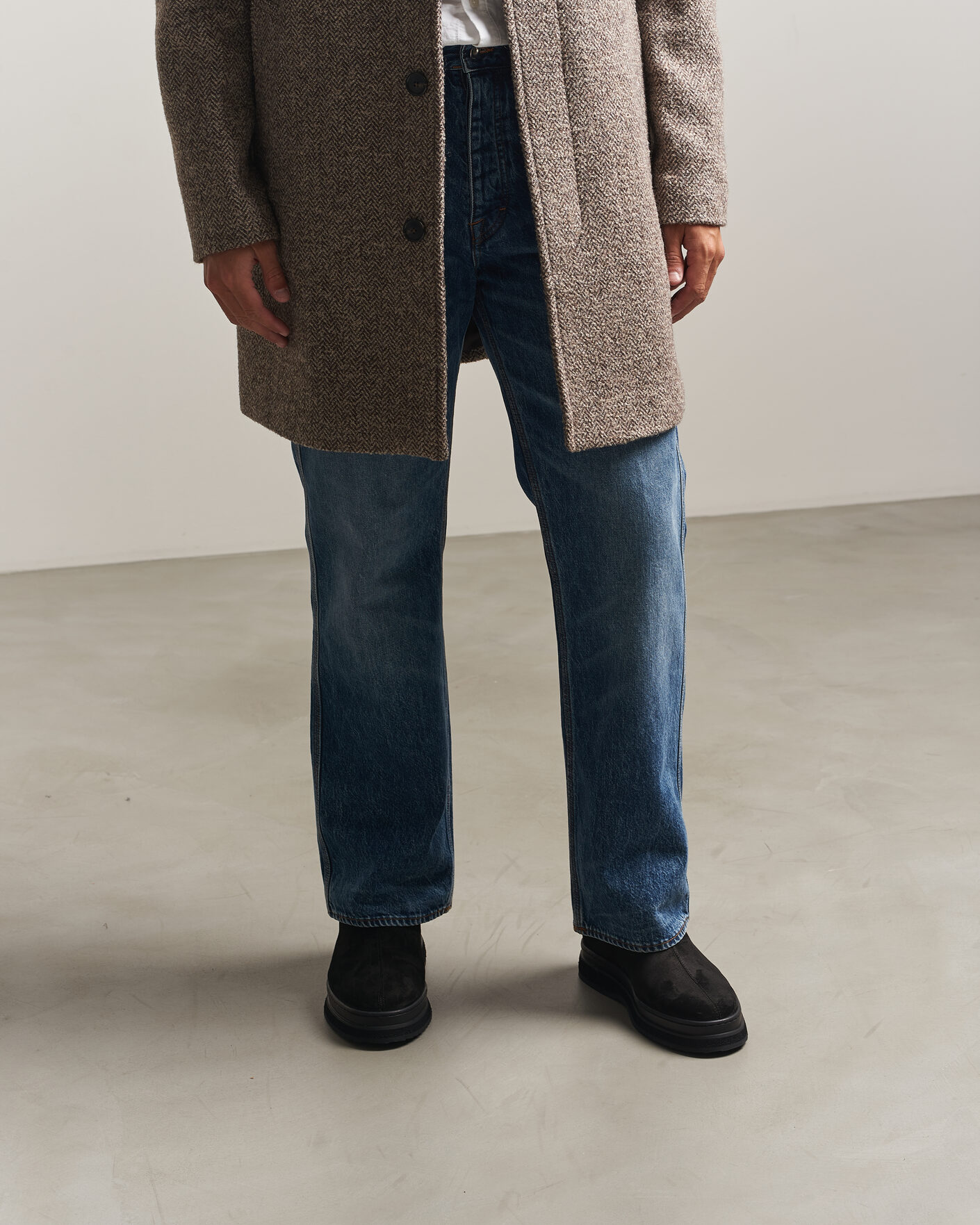 Heren | Laarzen | Gant | Blistown Shearling Suede Curling Boot Black
