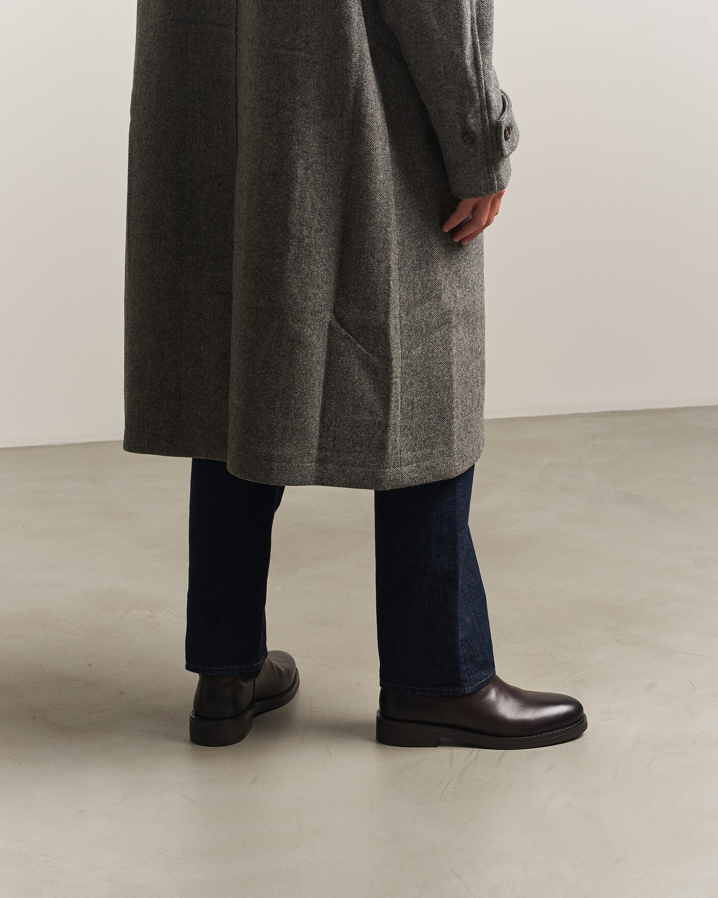 Heren | Laarzen | Gant | Prepdale Leather Chelsea Boot Dark Brown