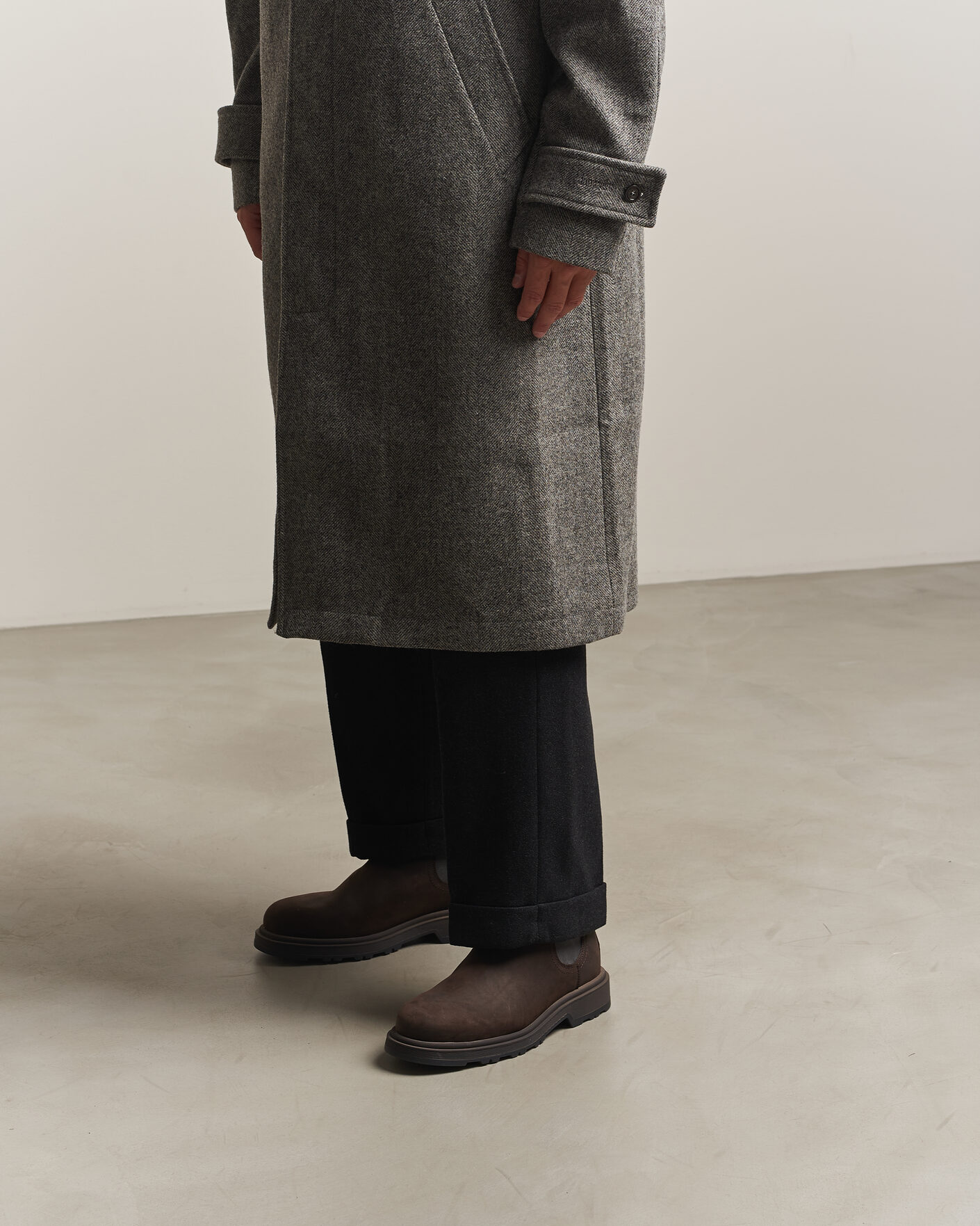 Heren | Laarzen | Gant | Blisdor Nubuck Chelsea Boot Dark Brown