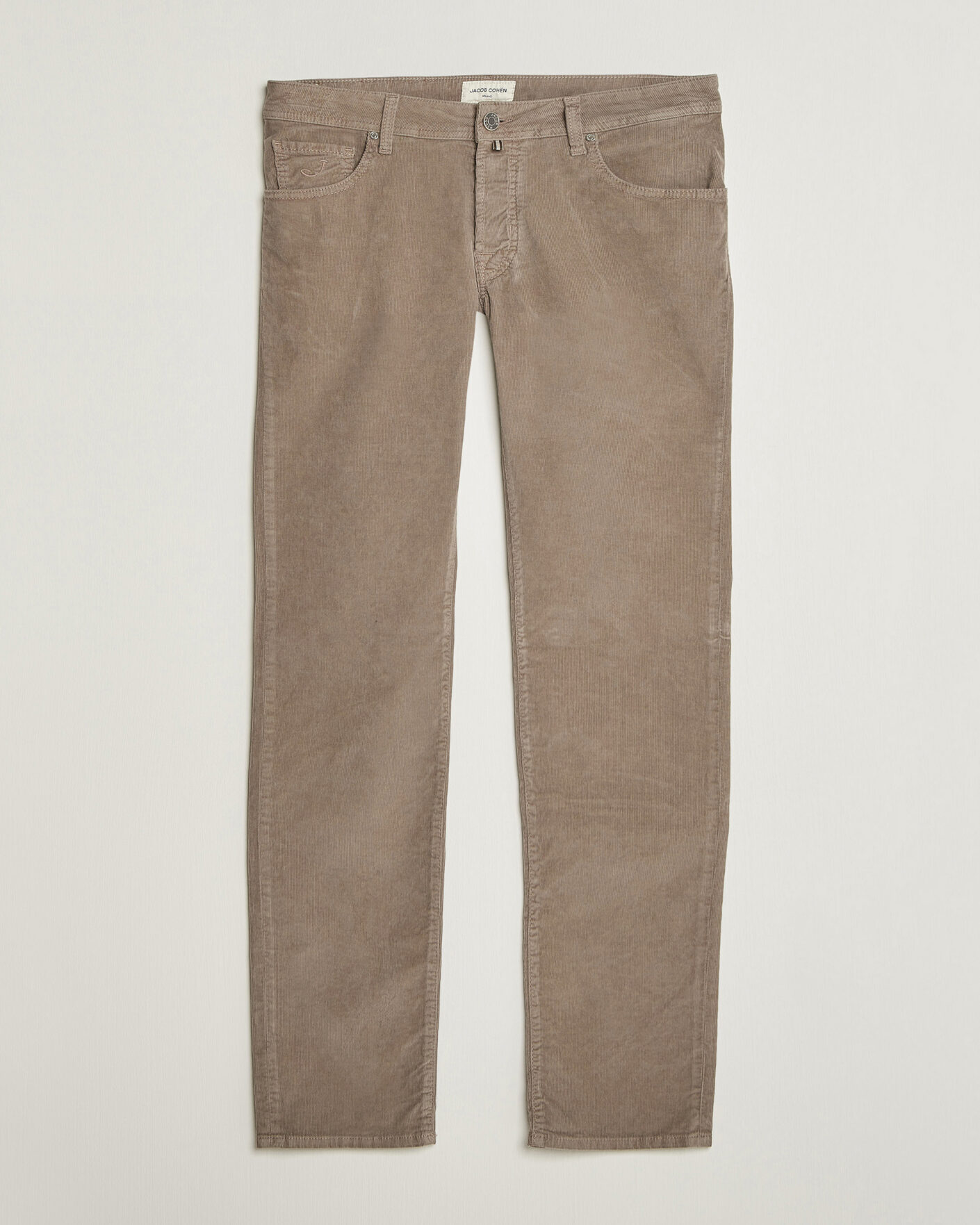 Heren | Broeken | Jacob Cohën | Nick Slim Fit Cotton Trousers Grey