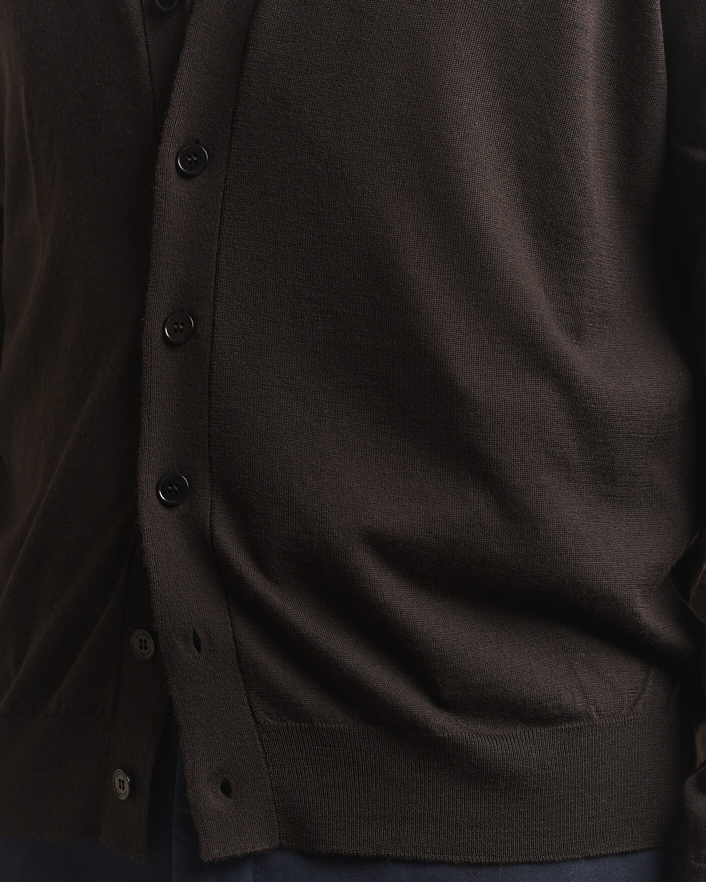 Heren | Truien | John Smedley | Bradrick Extra Fine Merino Cardigan Faulkner Brown
