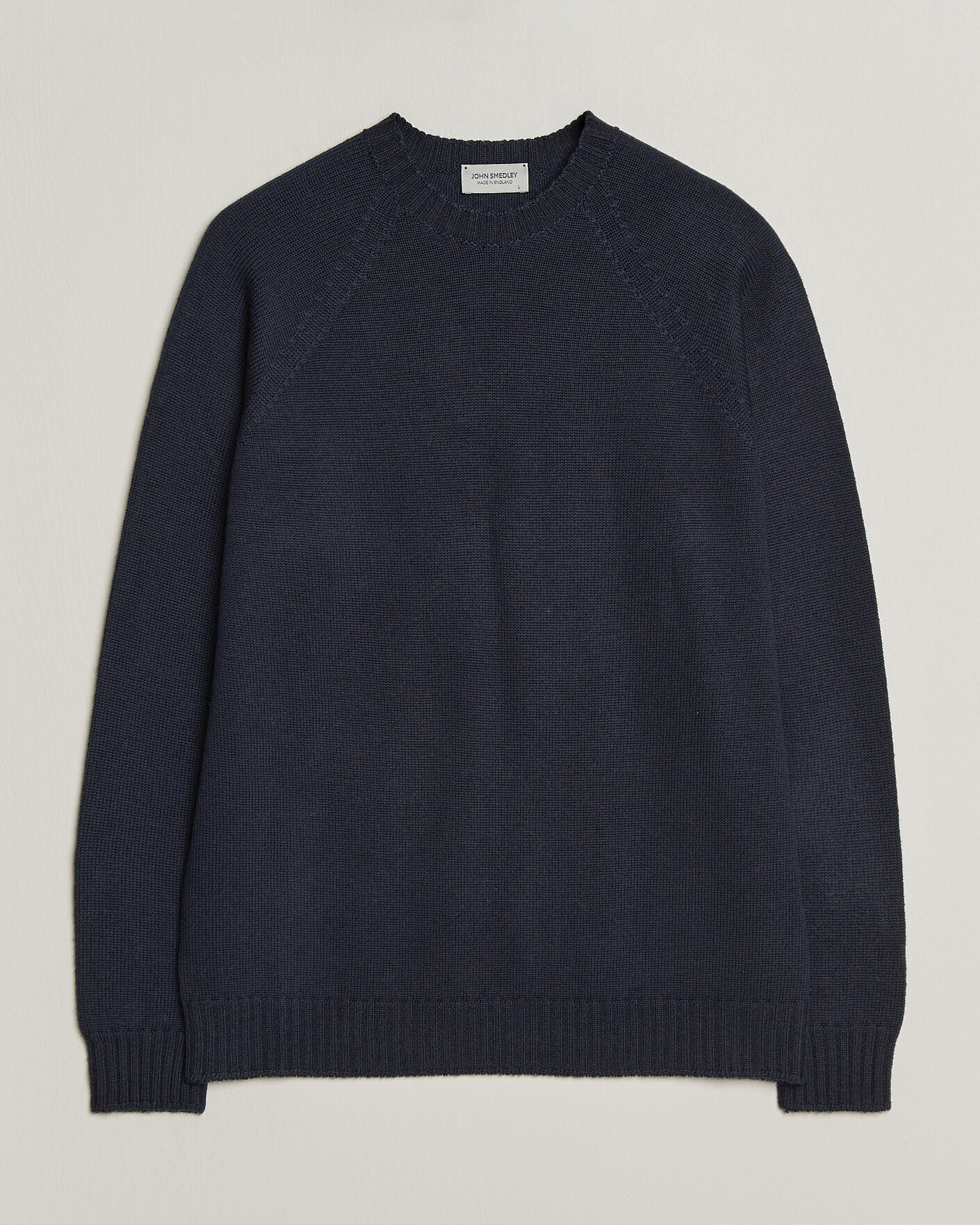 Heren | Truien | John Smedley | Denver Extra Fine Merino Crew Neck Midnight