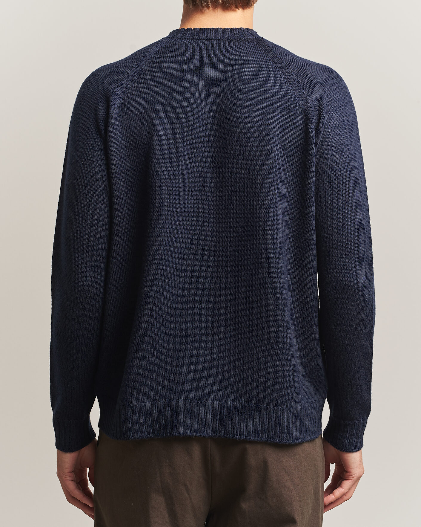 Heren | Truien | John Smedley | Denver Extra Fine Merino Crew Neck Midnight