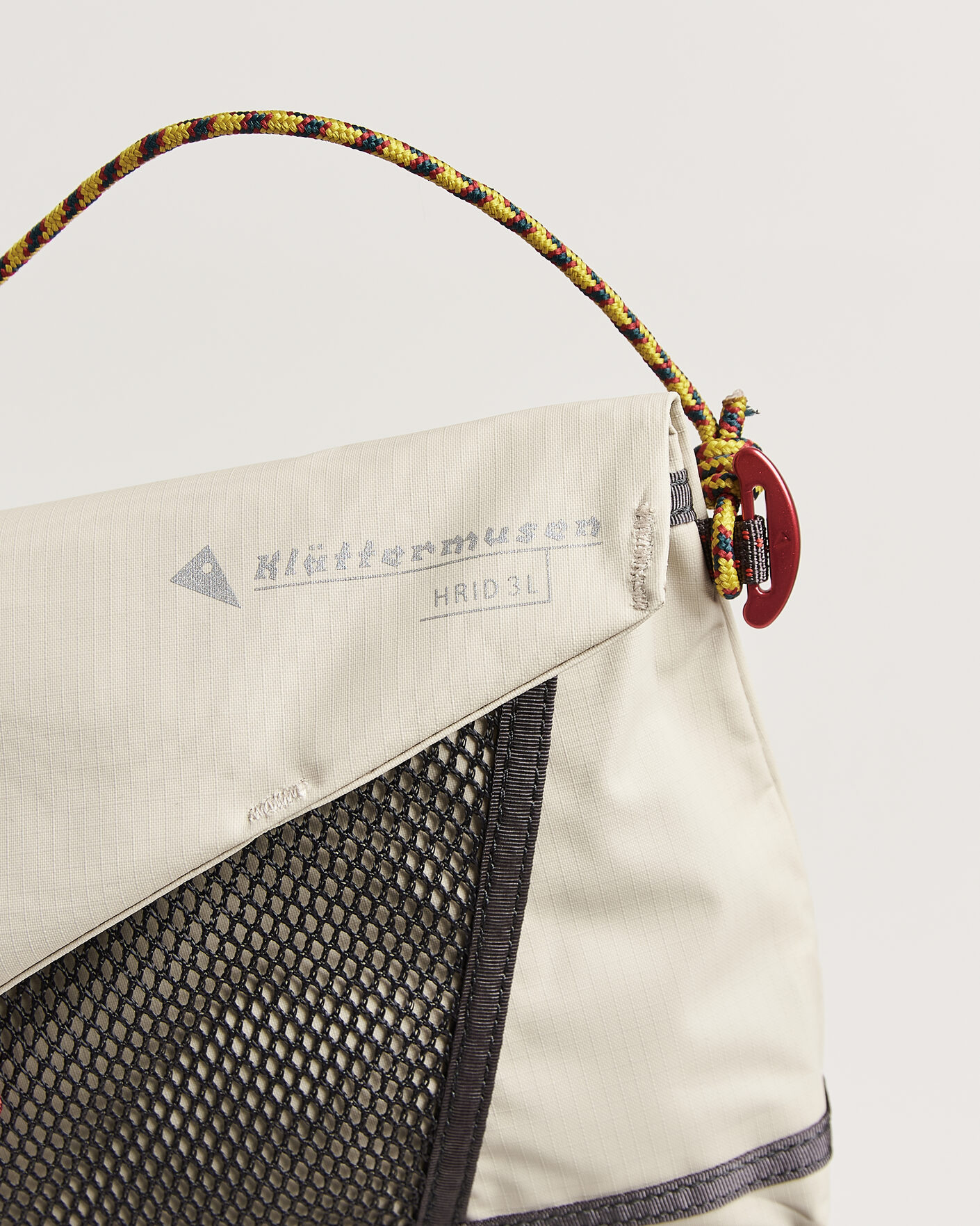 Heren | Tassen | Klättermusen | Hrid WP 3L Accessory Bag Silver Creme