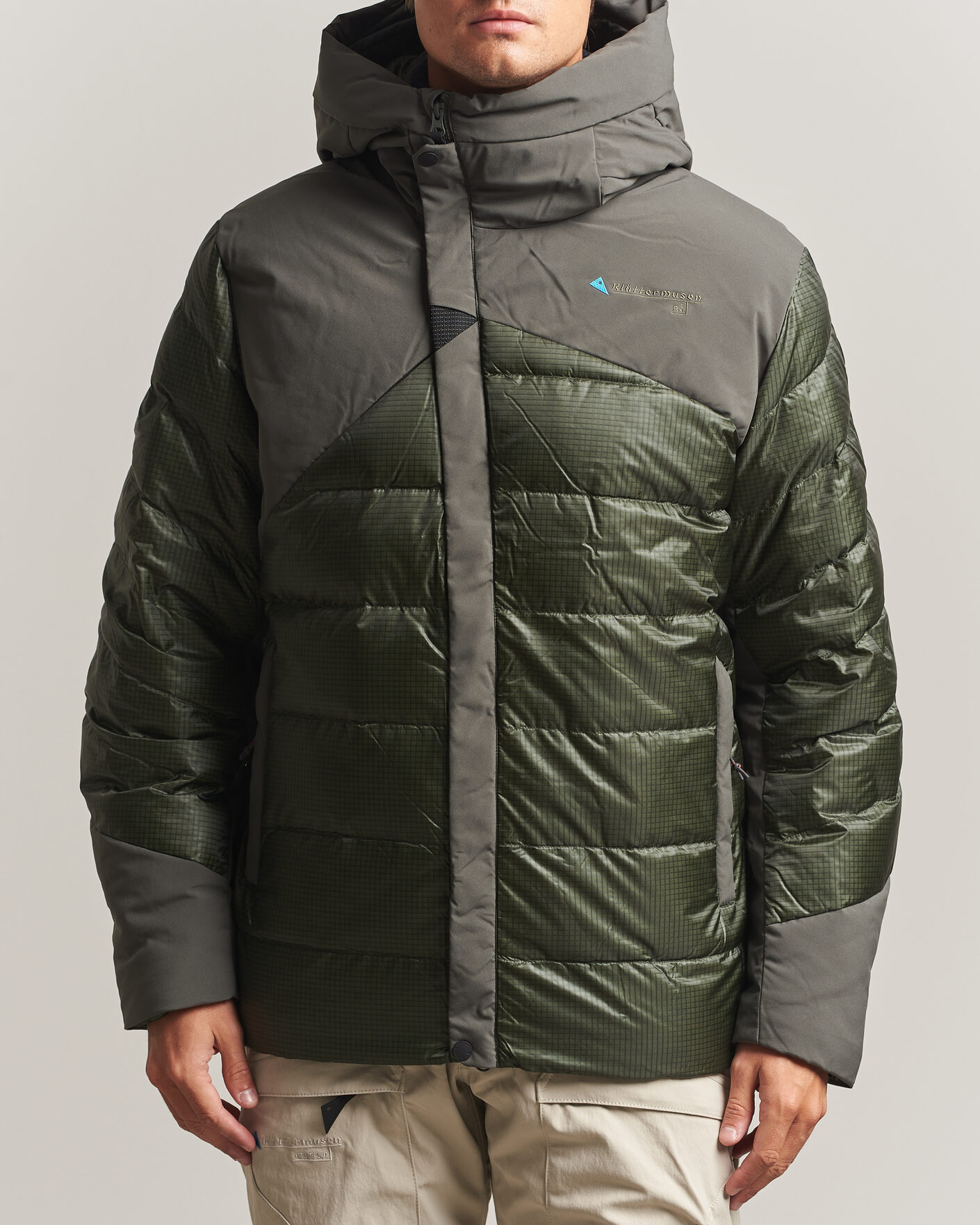 Heren | Jassen | Klättermusen | Rå Hood Jacket Dusky Green