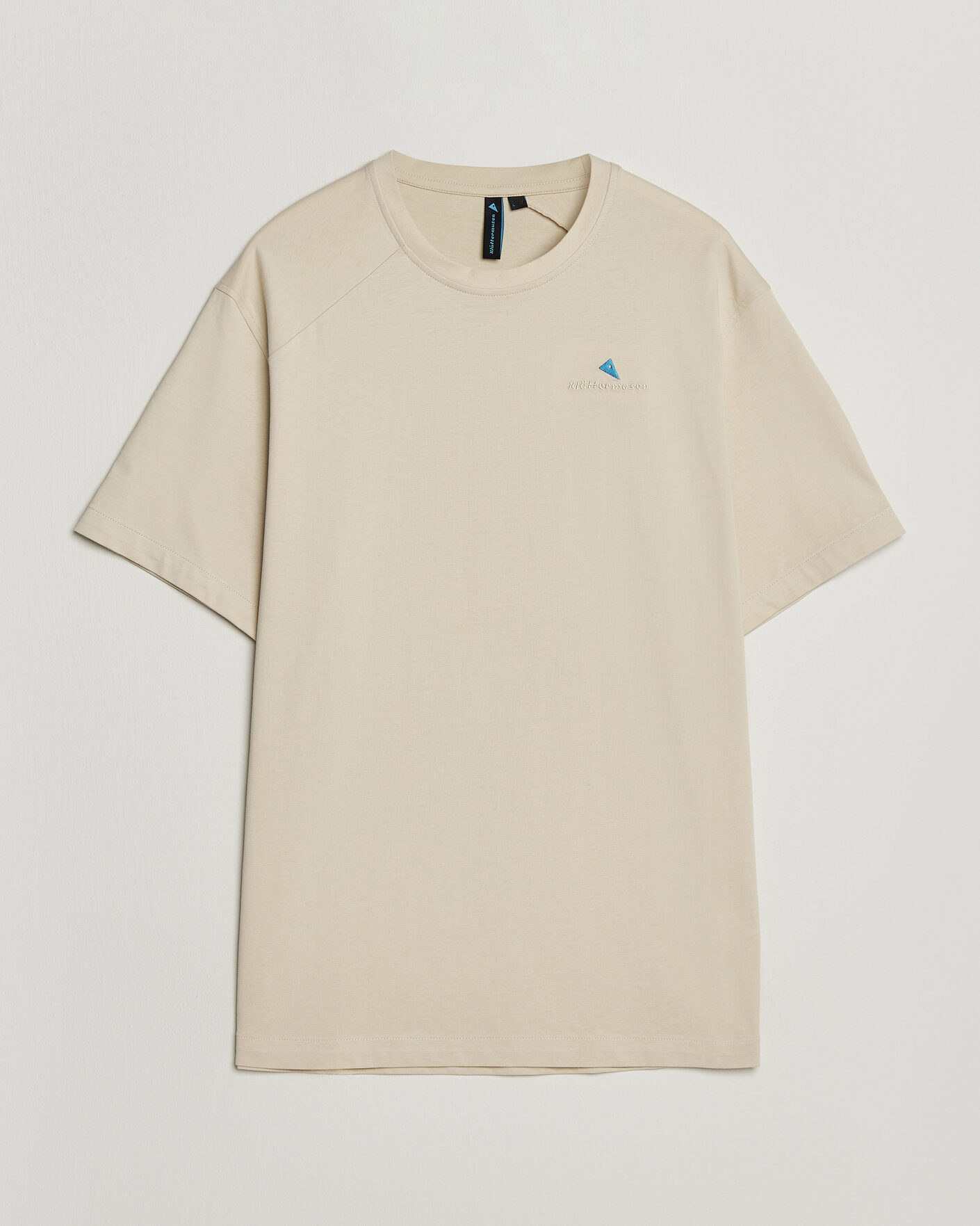 Heren | T-shirts | Klättermusen | Root Logo T-Shirt Clay