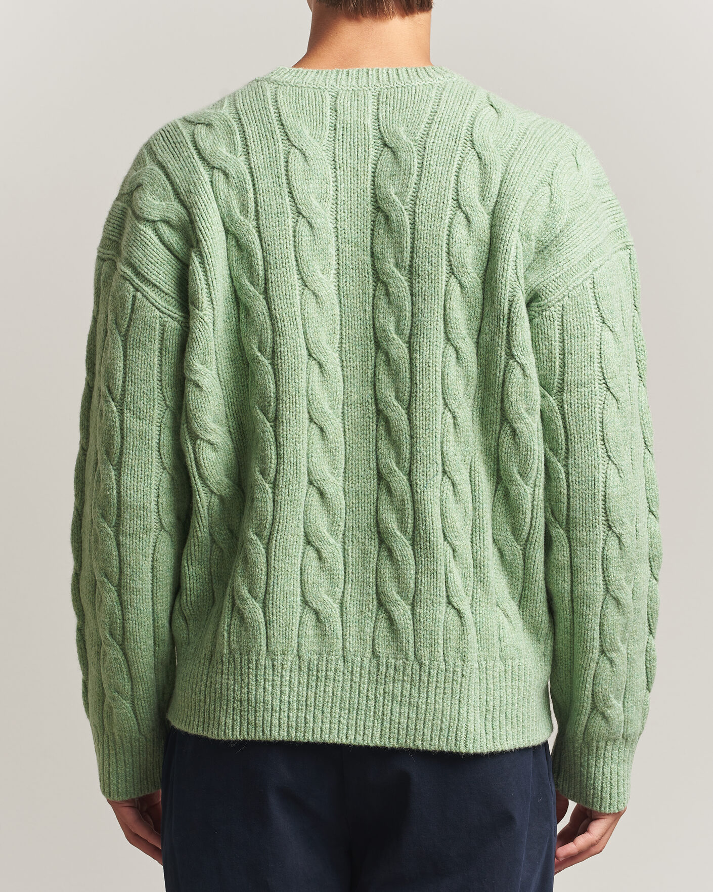 Heren | Truien | Polo Ralph Lauren | Exploded Cabel Sweater Sprouting Green