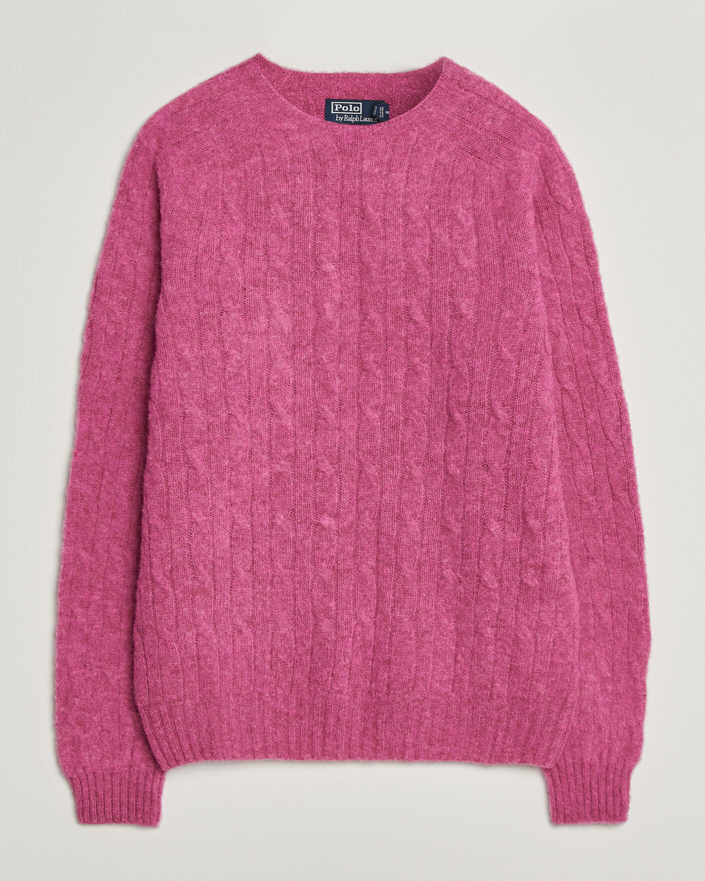 Heren | Truien | Polo Ralph Lauren | Shaggy Cable Merino Pullover Thulian Pink Heather