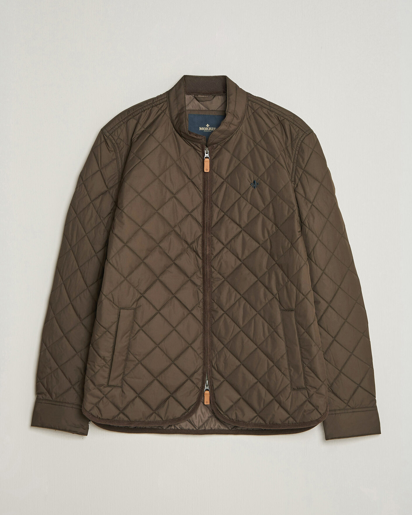 Heren | Jassen | Morris | Teddy Quilted Jacket Brown